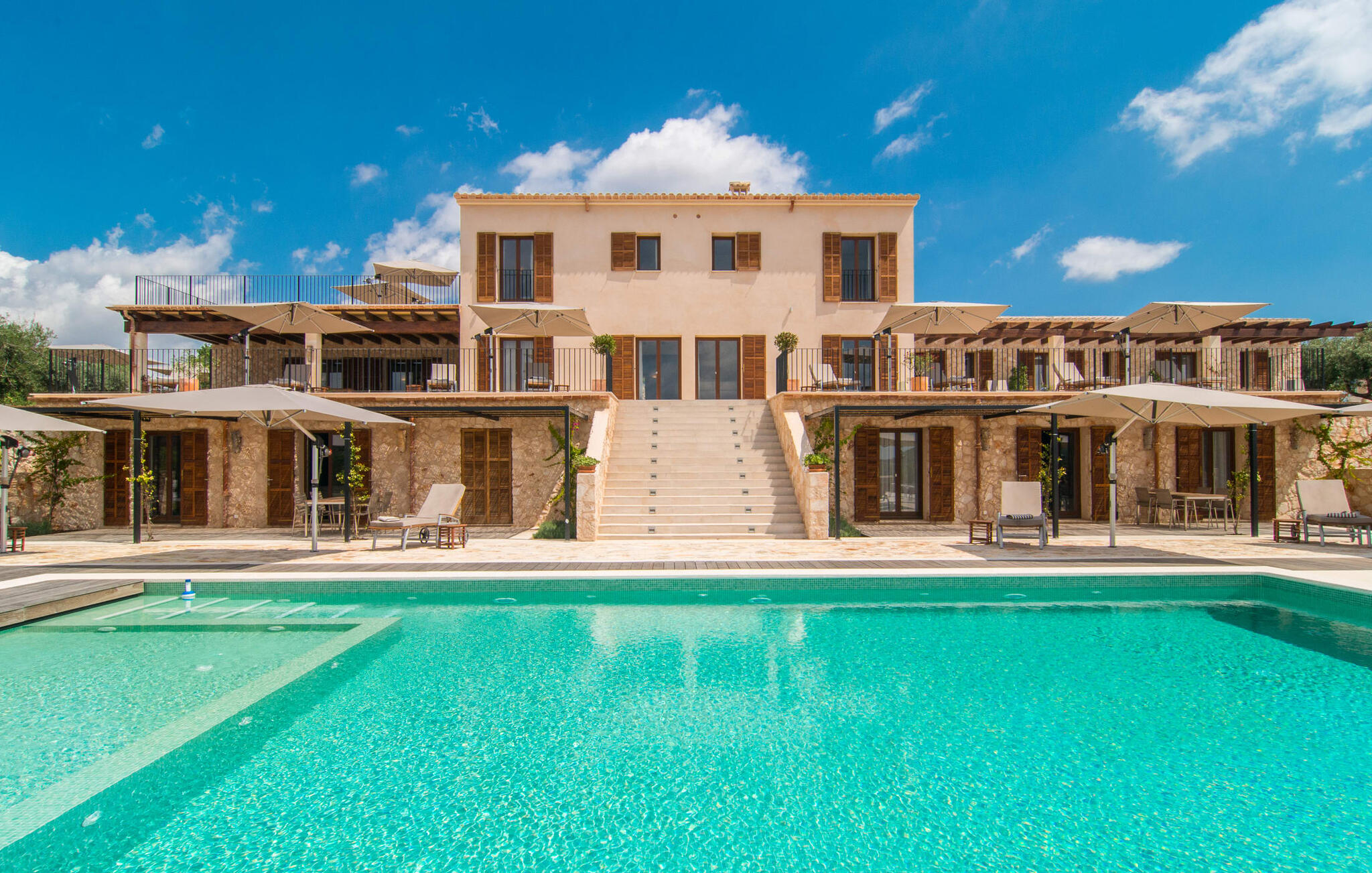 Vakantiehuis met privé zwembad in Hasta la Vista-  Felanitx (Spanje) voor 12 personen