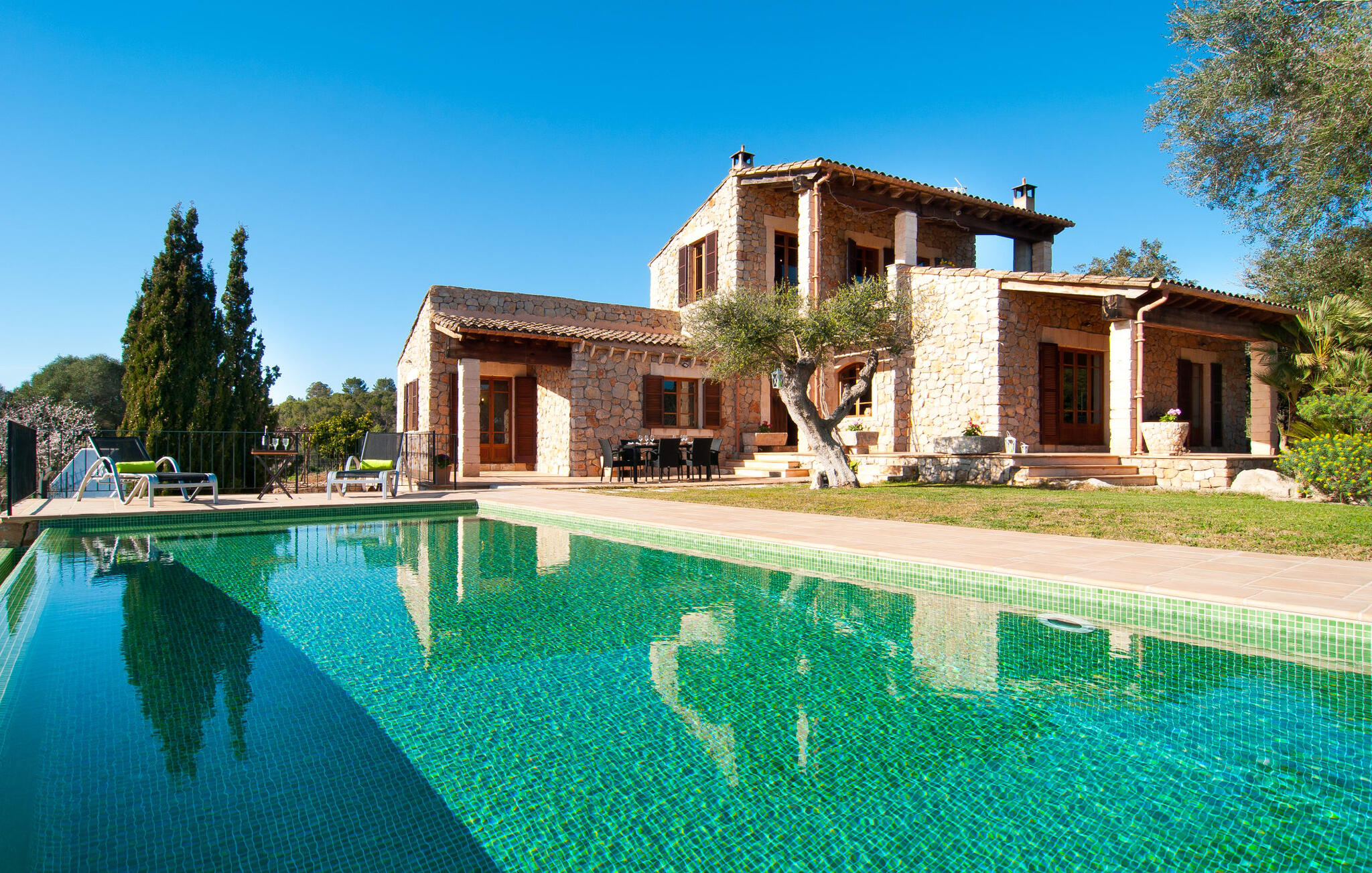 Vakantiehuis met privé zwembad in Els Nou Cortons-  Son Servera (Spanje) voor 6 personen