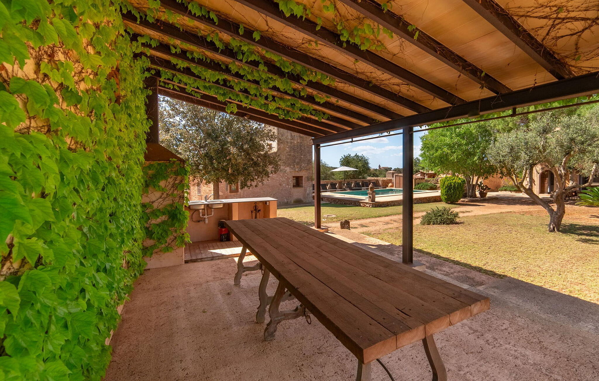 Vakantiehuis met privé zwembad in Can Menut-  Cas Concos des Cavaller (Spanje) voor 10 personen