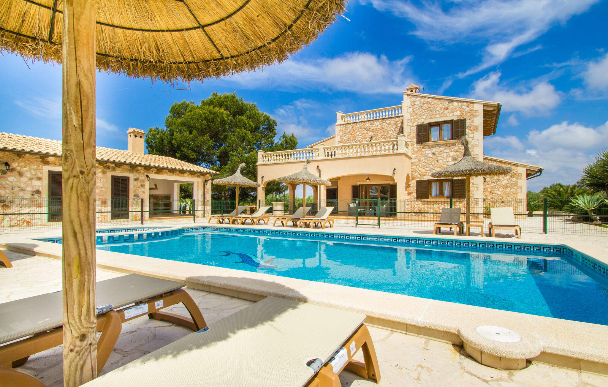 Vakantiehuis met privé zwembad in S%$&Hort den Felip-  Ses Salines (Spanje) voor 10 personen