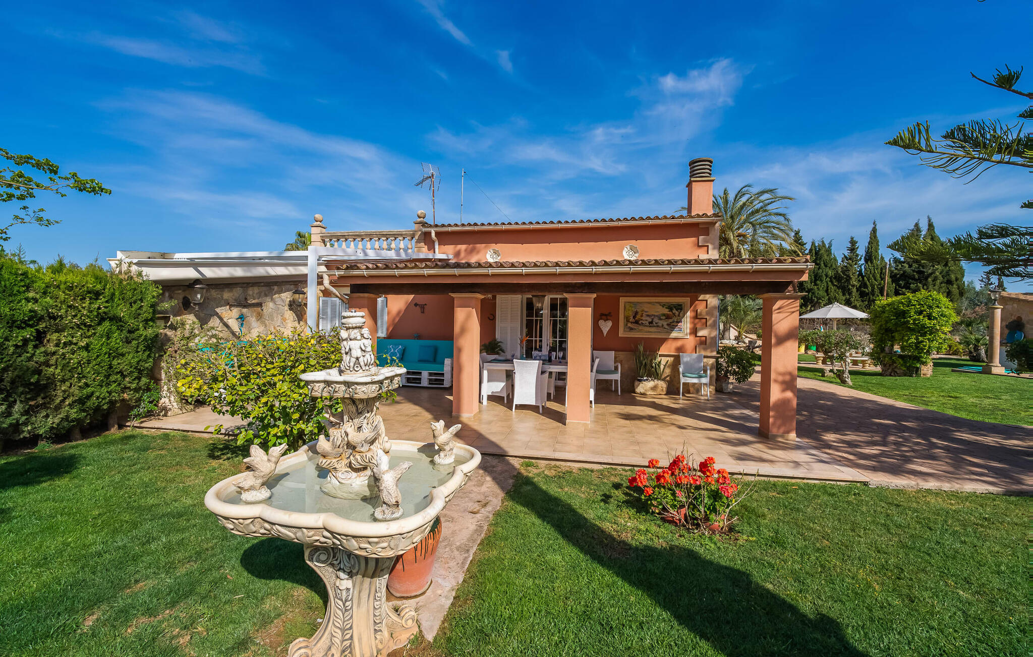 Vakantiehuis met privé zwembad in Aladroc-  Inca (Spanje) voor 6 personen