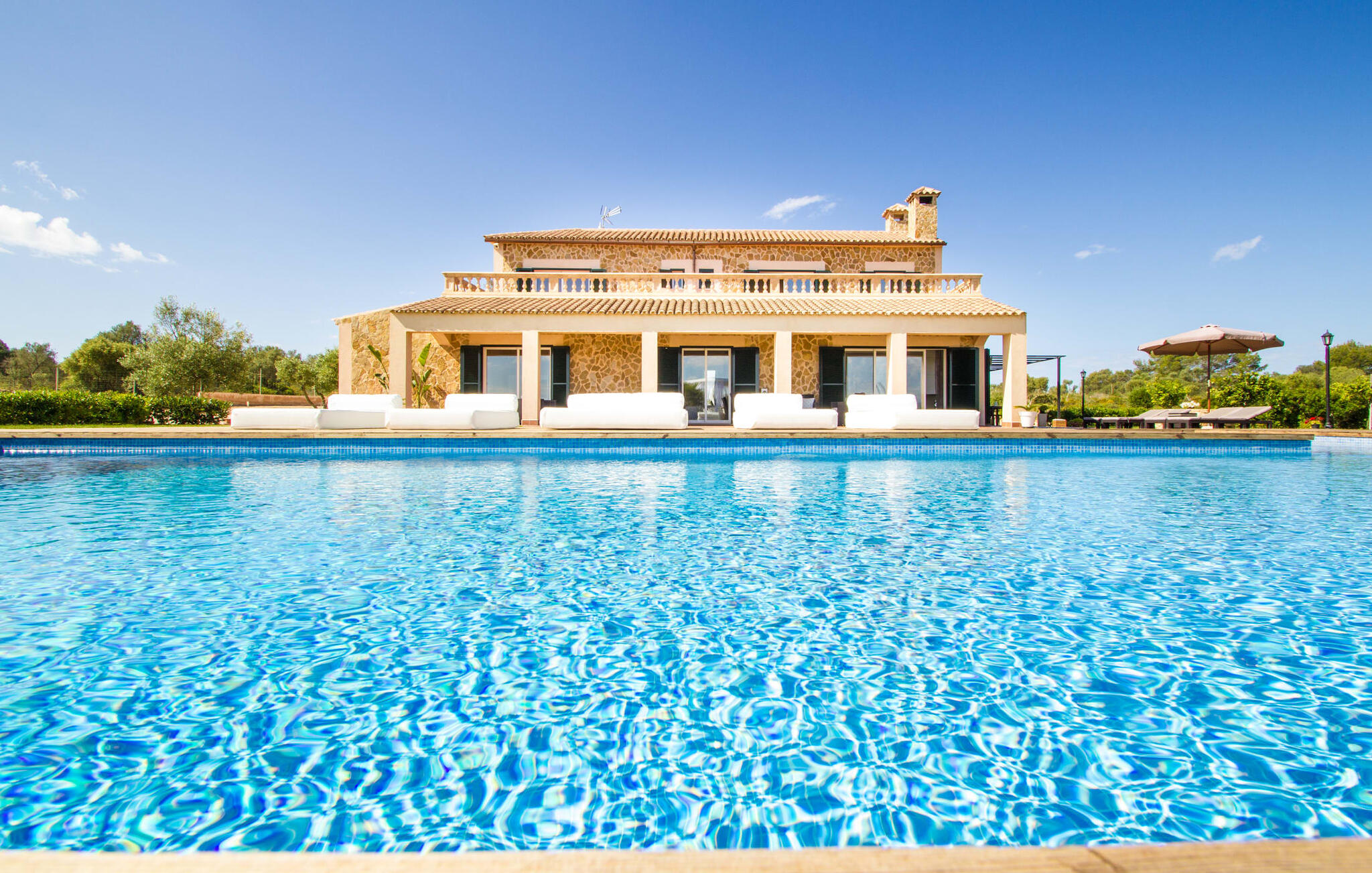 Vakantiehuis met privé zwembad in La Tierra-  Palma (Spanje) voor 12 personen