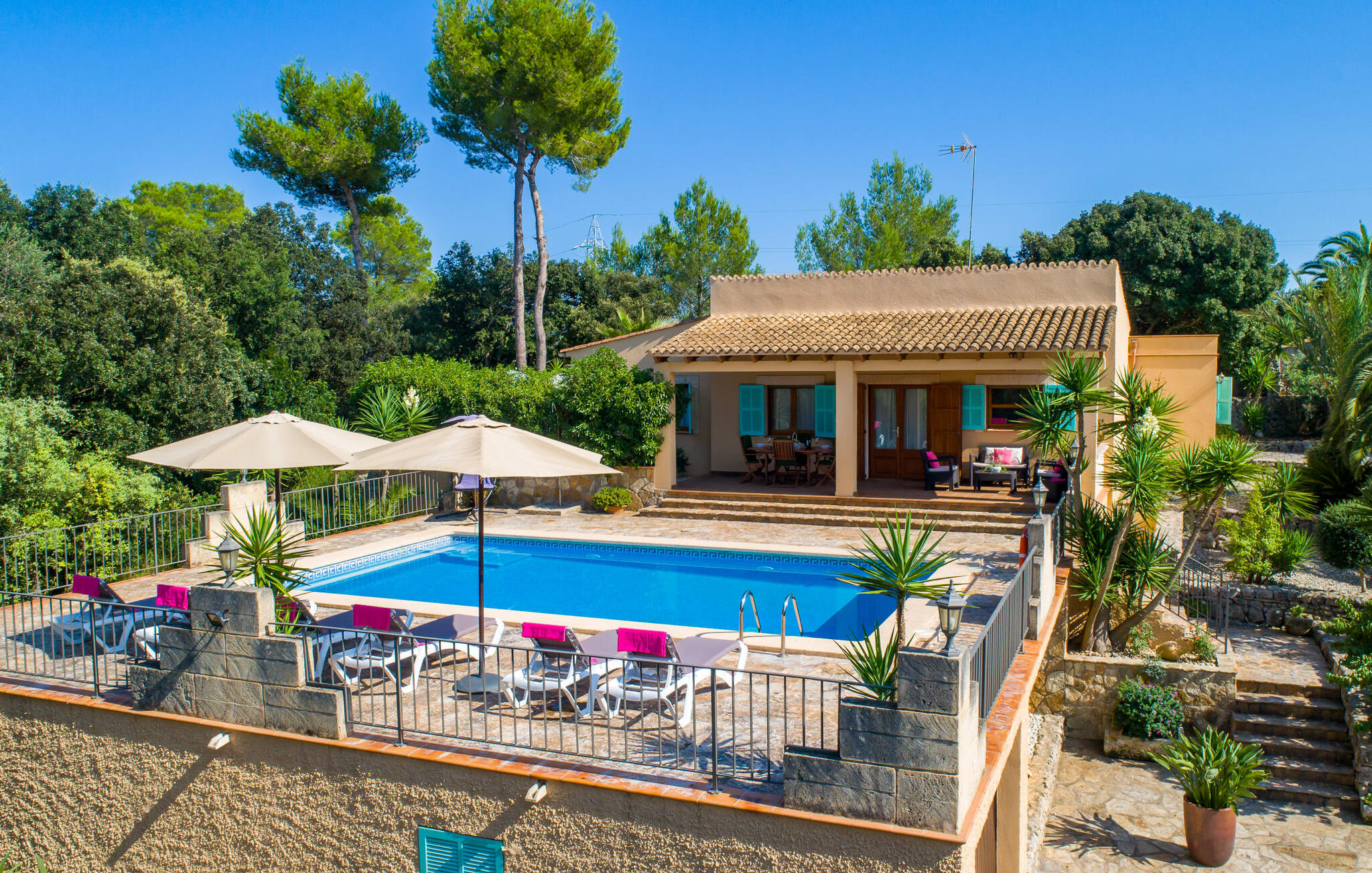 Vakantiehuis met privé zwembad in Sa Creu de s%$&Auma-  Arta (Spanje) voor 5 personen