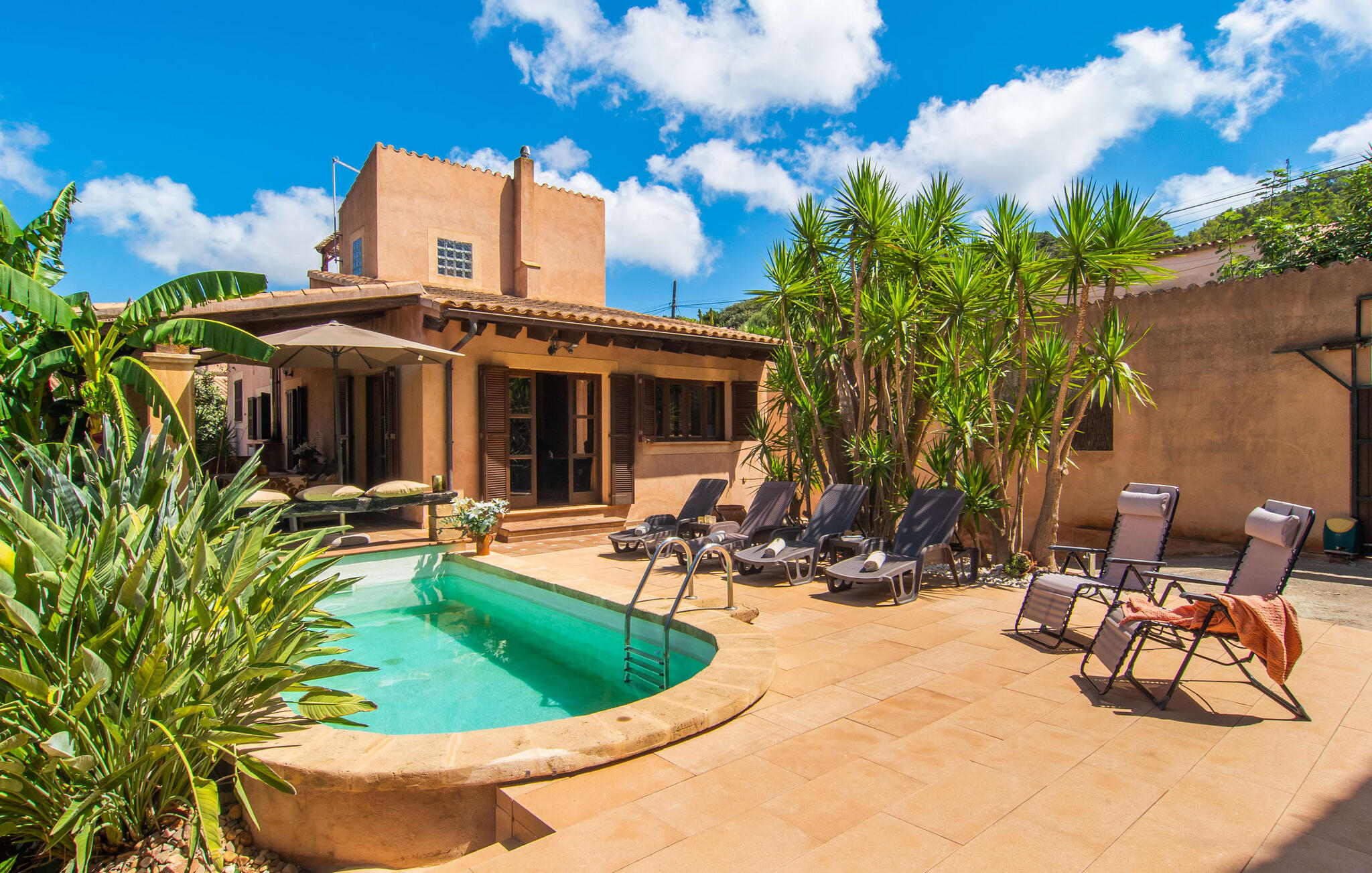 Vakantiehuis met privé zwembad in Es Regaro-  Capdepera (Spanje) voor 4 personen