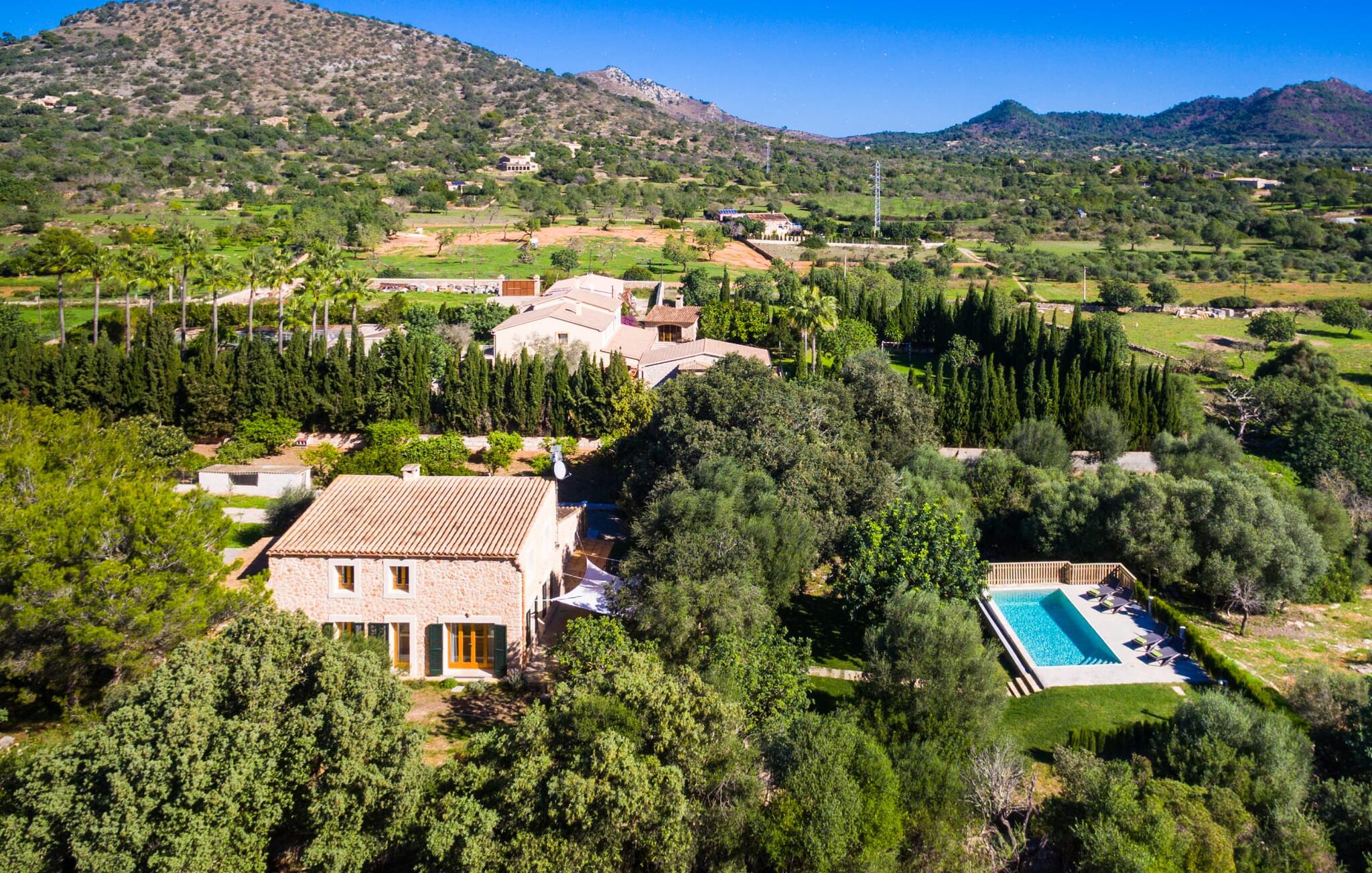 Vakantiehuis met privé zwembad in Llorer-  Sant Llorenc (Spanje) voor 6 personen