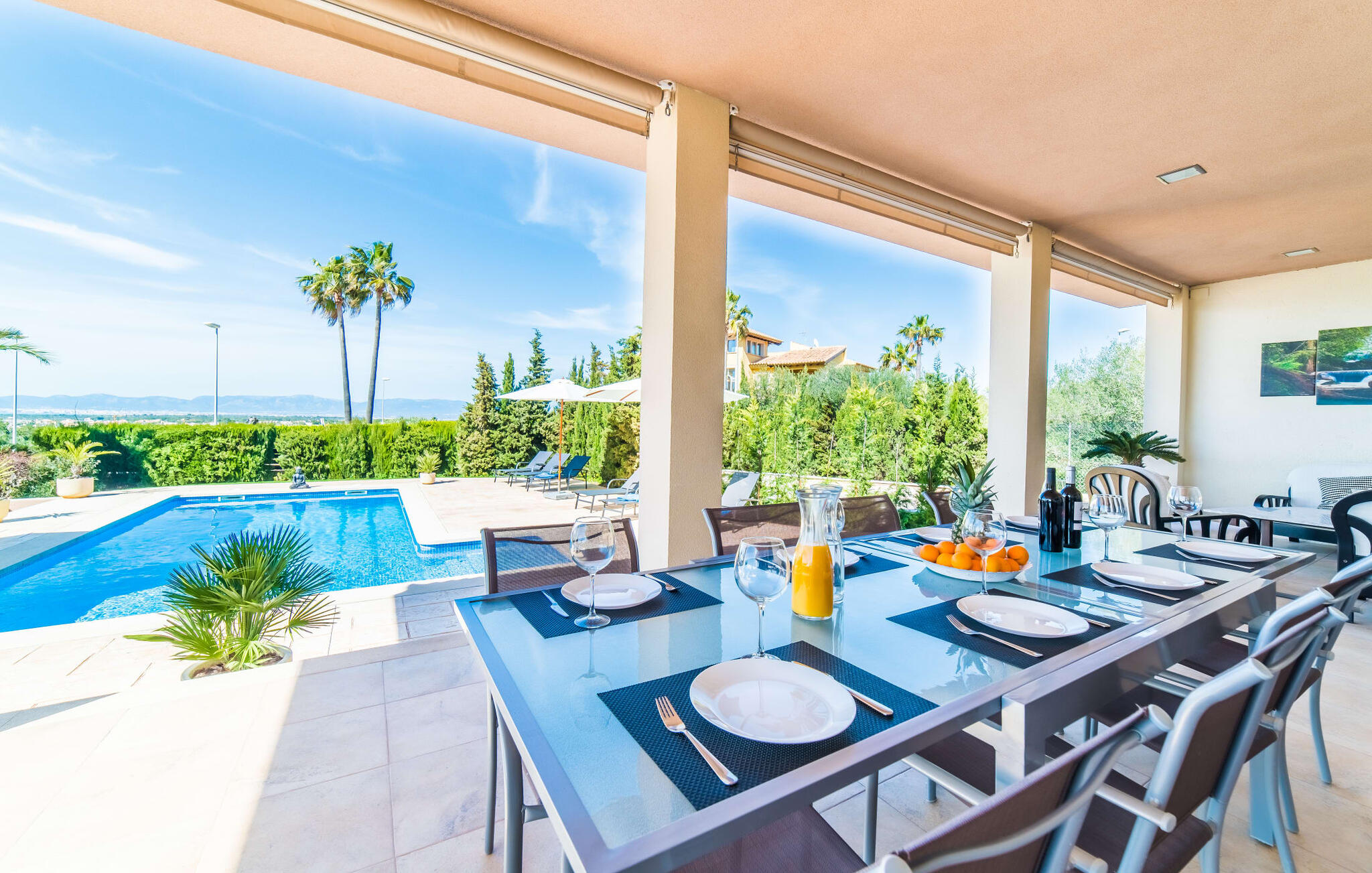 Vakantiehuis met privé zwembad in Redrema-  Llucmajor (Spanje) voor 6 personen