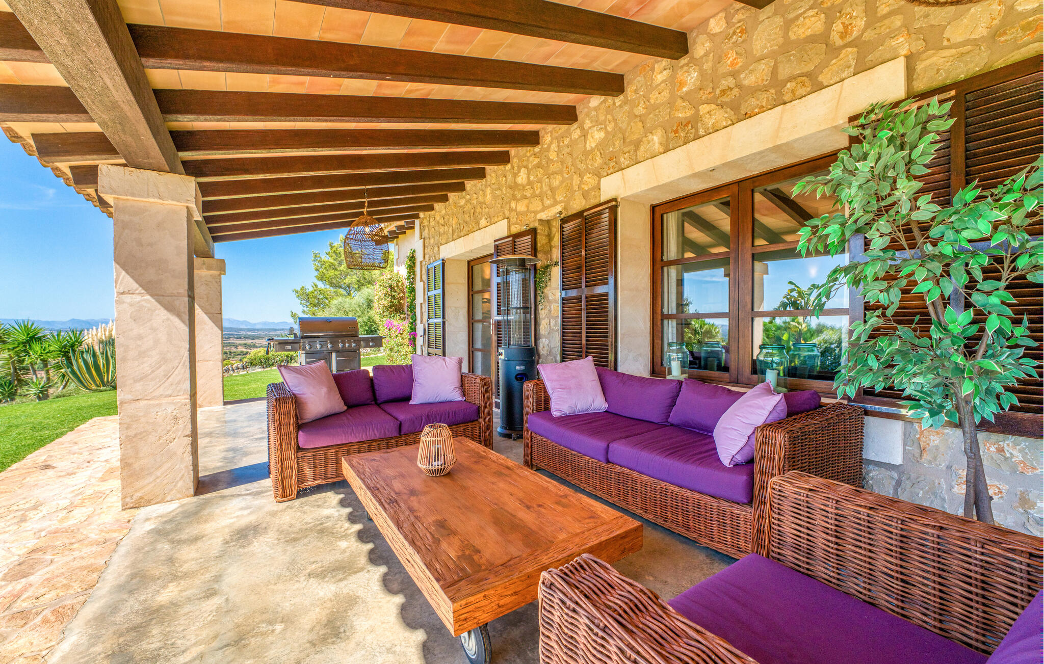 Vakantiehuis met privé zwembad in Da Na Bibiana-  Son Macia (Spanje) voor 8 personen