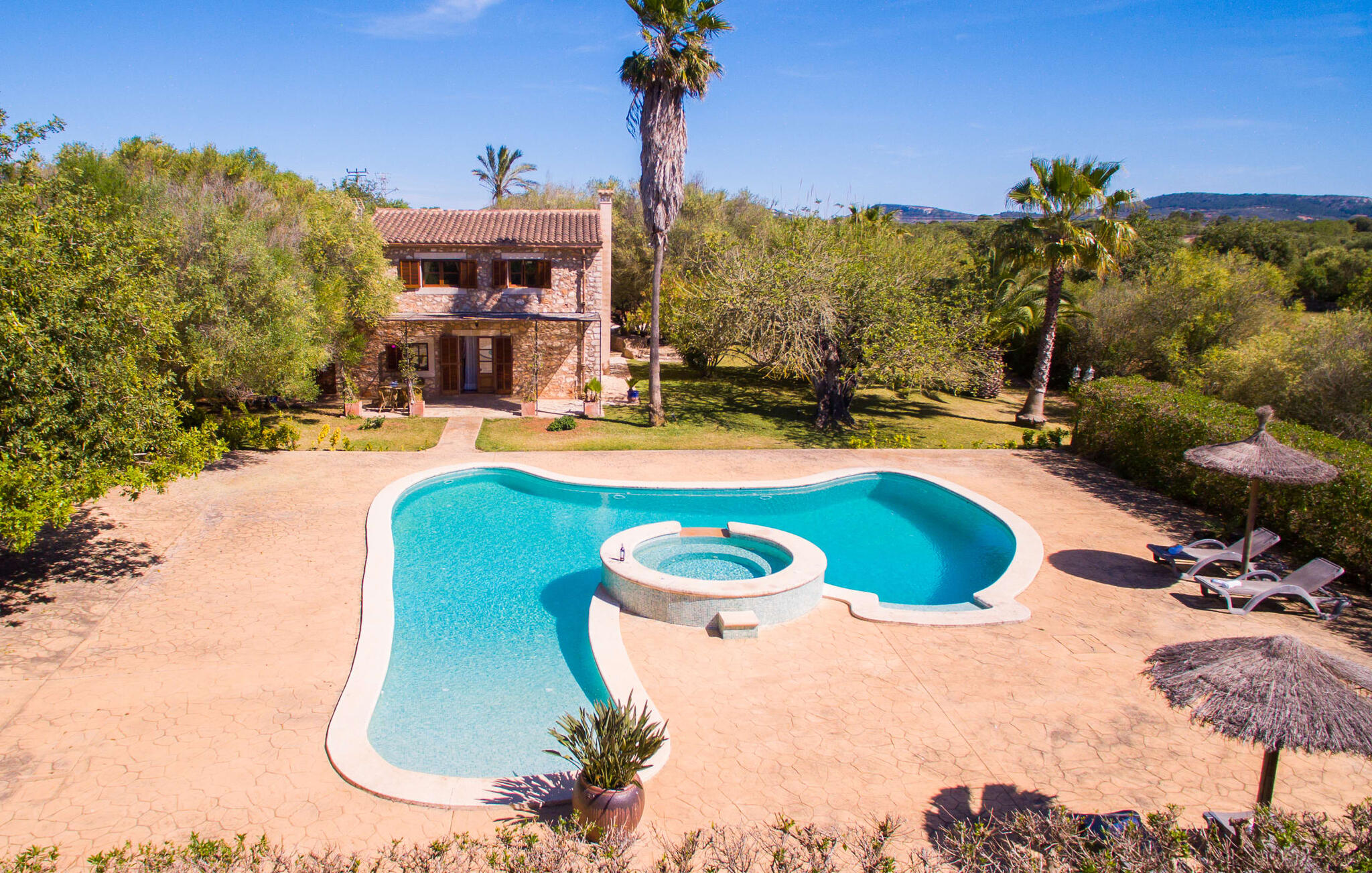 Ferienhaus in Mirabo Ramonet-  Felanitx (Spanien) und 1 Hund erlaubt