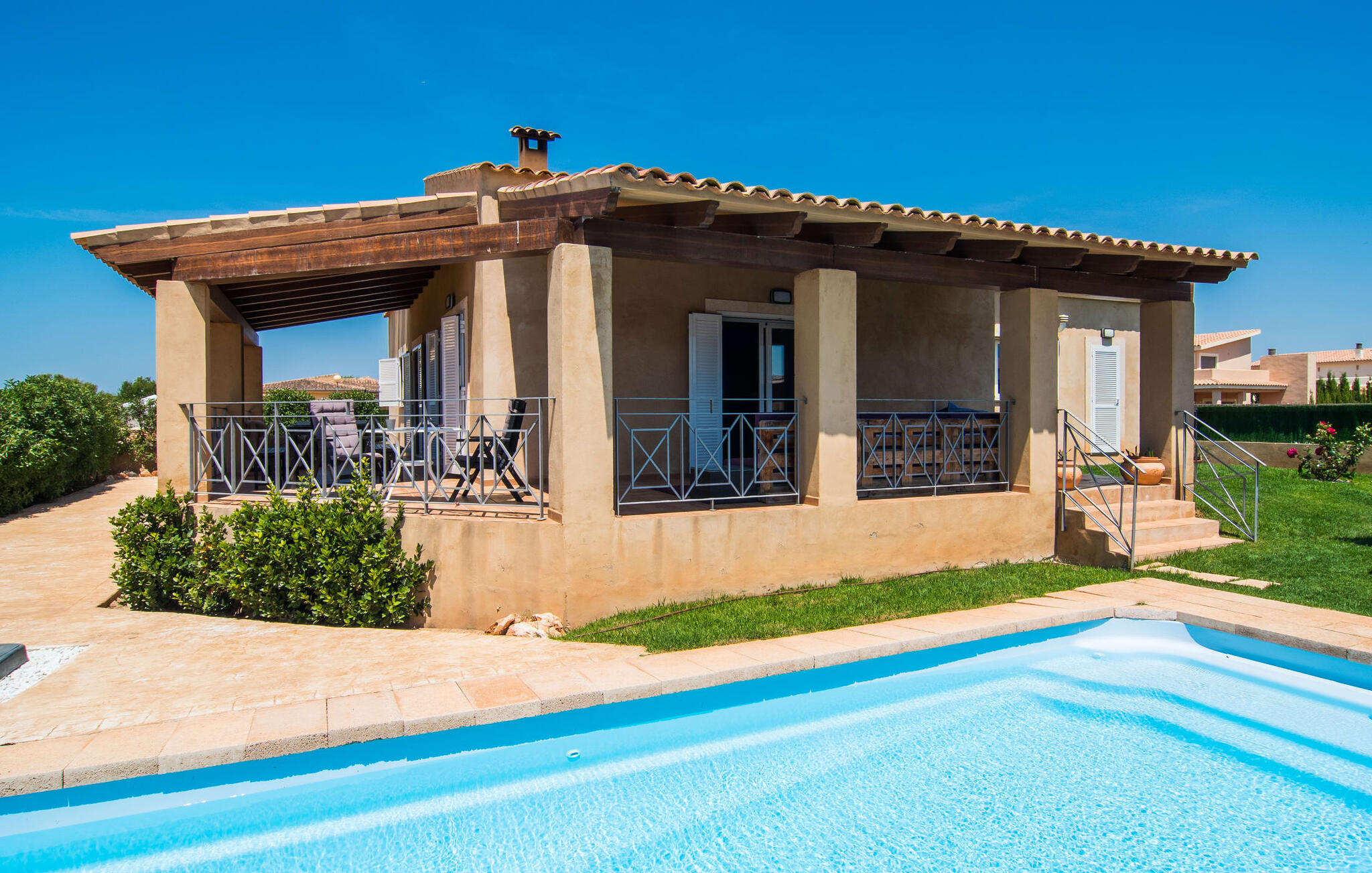 Vakantiehuis in Can Elektra-  Sa Rapita (Spanje) 3 honden zijn welkom