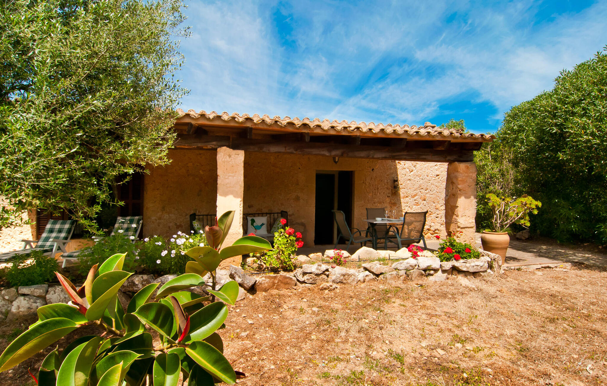 Vakantiehuis met zwembad in Agroturismo Es Figueral-  Manacor (Spanje) voor 2 personen