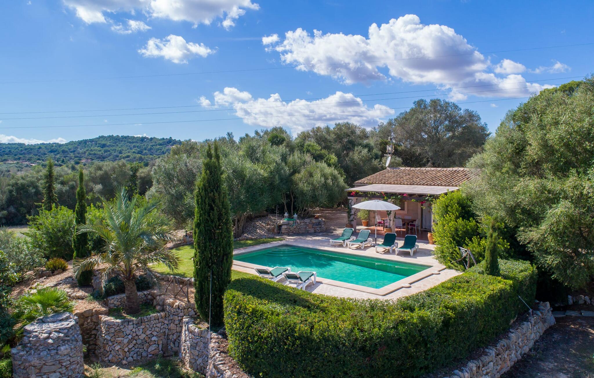 Vakantiehuis met privé zwembad in Can Galvany-  Portocolom (Spanje) voor 6 personen