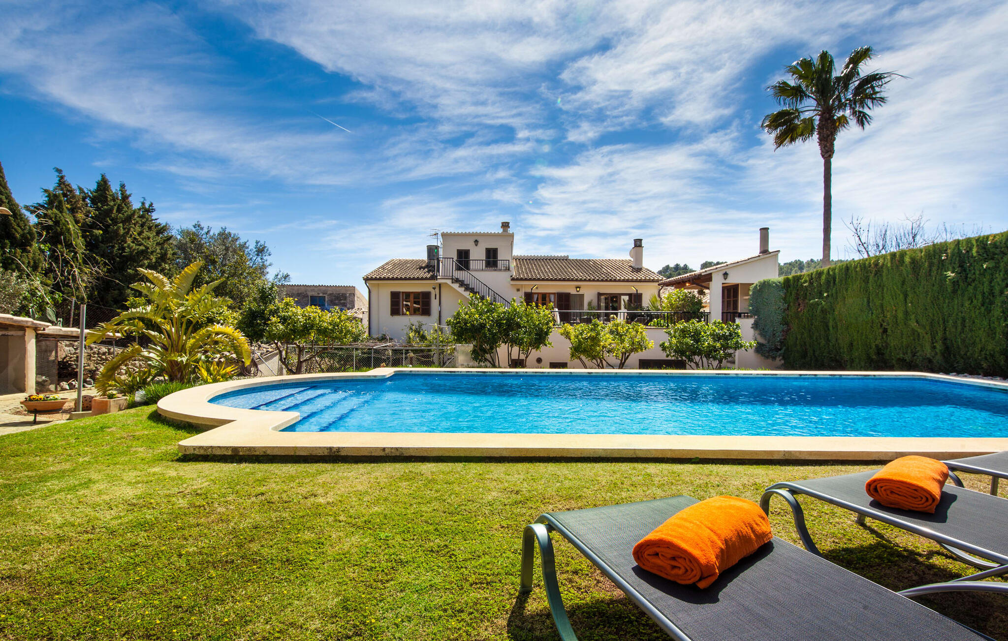 Vakantiehuis met privé zwembad in Ca Na Rosa de Selva-  Selva (Spanje) voor 6 personen