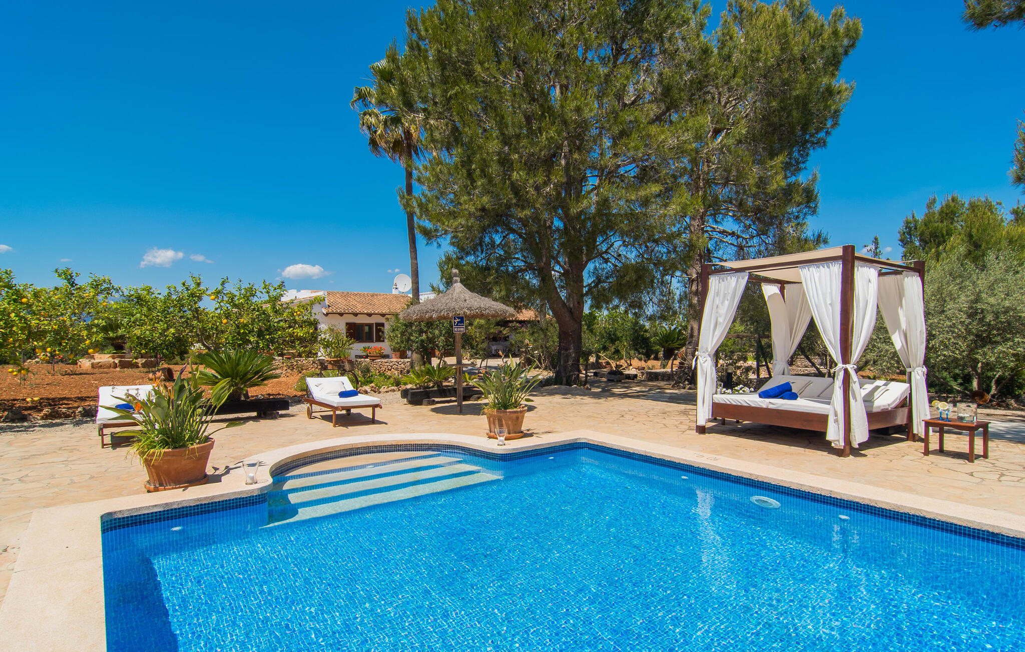 Vakantiehuis met privé zwembad in Son Mulet de Llubi-  Llubi (Spanje) voor 4 personen