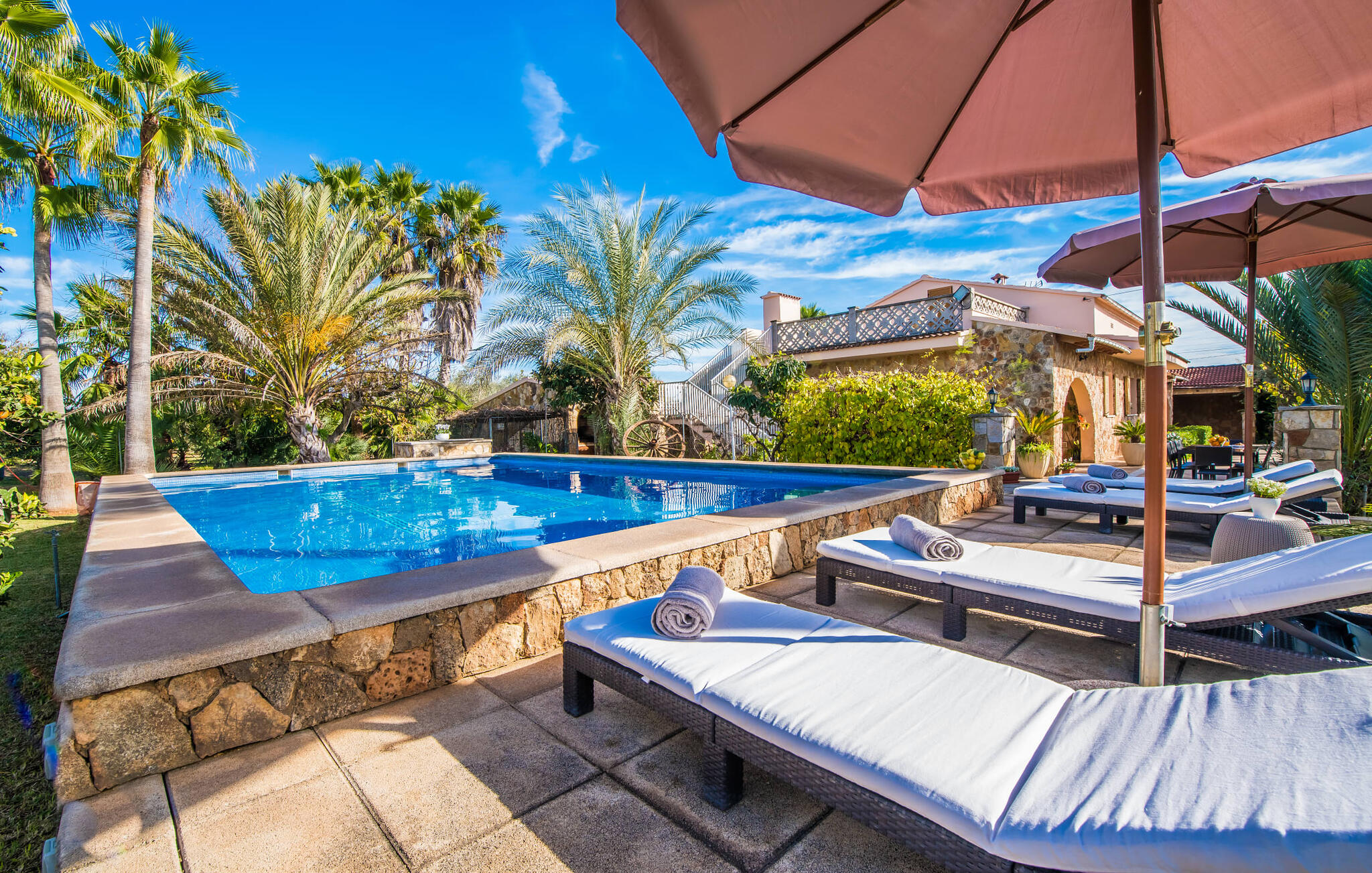 Vakantiehuis met privé zwembad in Son Mesquida de Inca-  Inca (Spanje) voor 12 personen