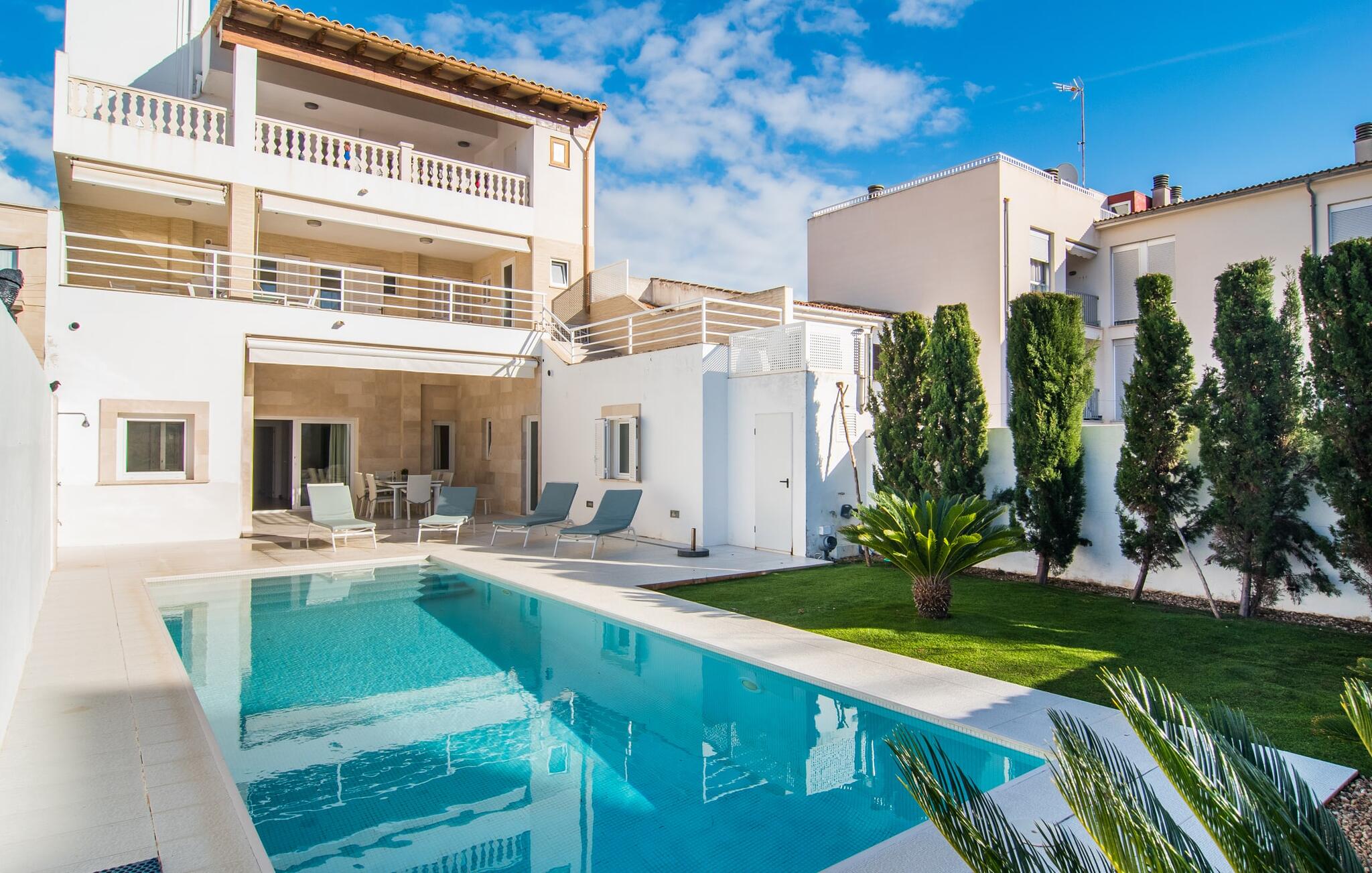 Vakantiehuis met privé zwembad in Marieta Bajos-  Colonia de Sant Jordi (Spanje) voor 5 personen