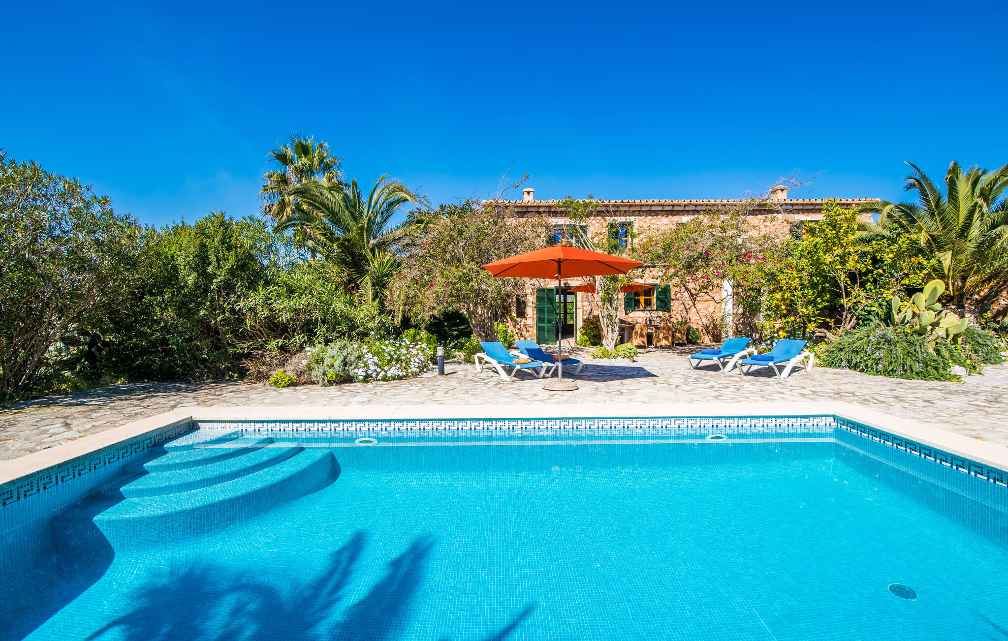 Vakantiehuis met privé zwembad in Son Pi-  Sant Llorenc (Spanje) voor 6 personen