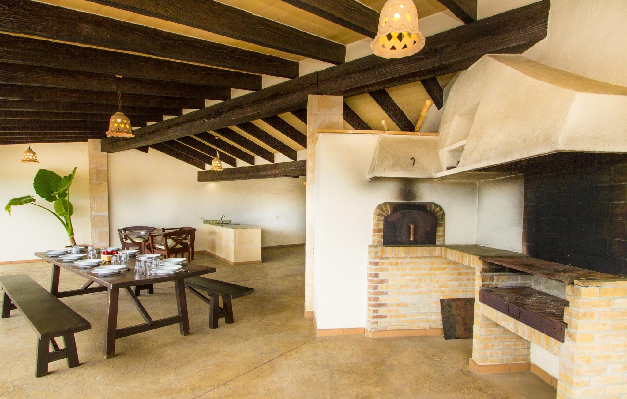 Vakantiehuis met privé zwembad in Sant Blai Nou-  Campos (Spanje) voor 9 personen