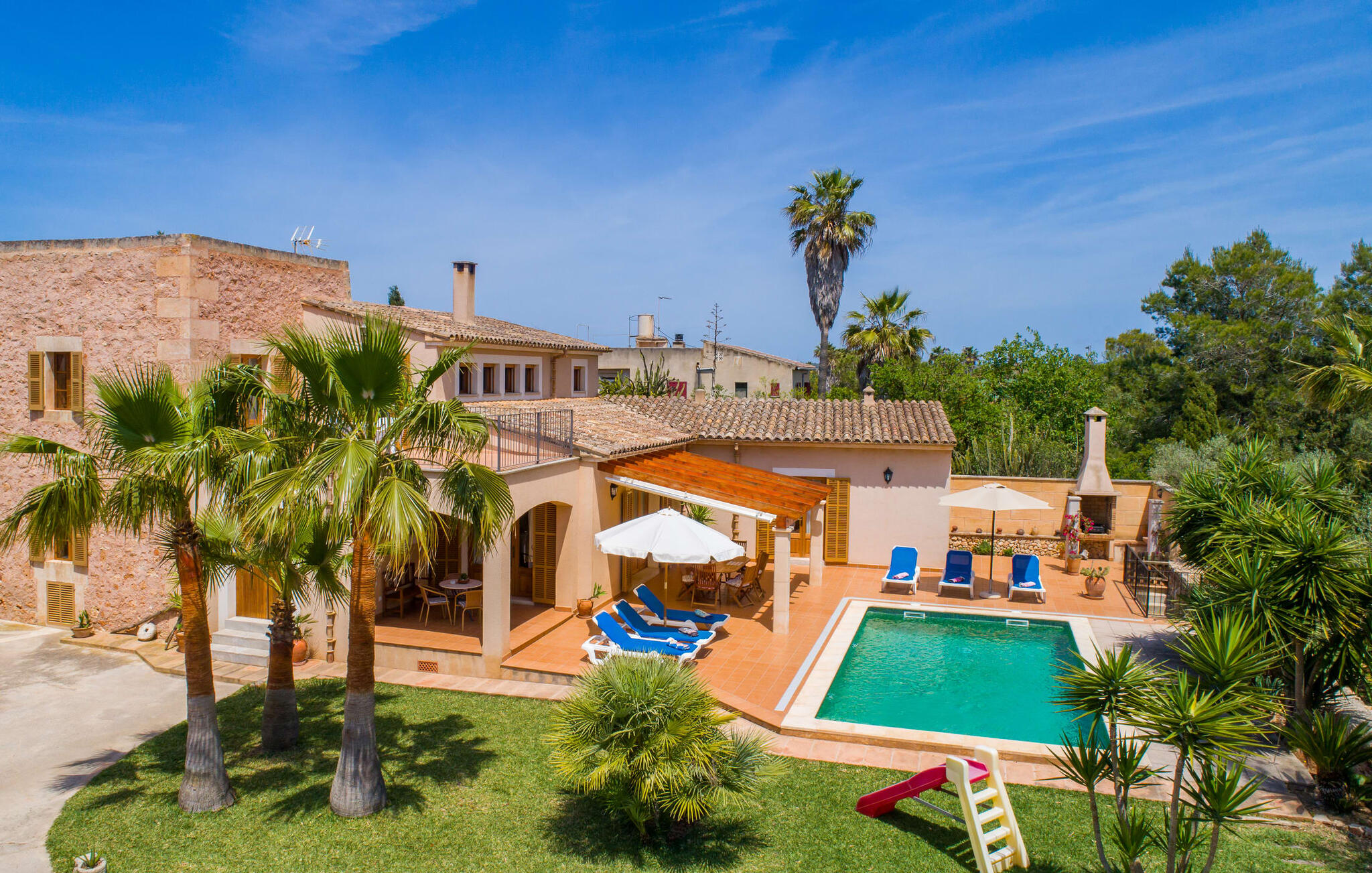 Vakantiehuis met privé zwembad in Cas Padrins de Campos-  Campos (Spanje) voor 8 personen