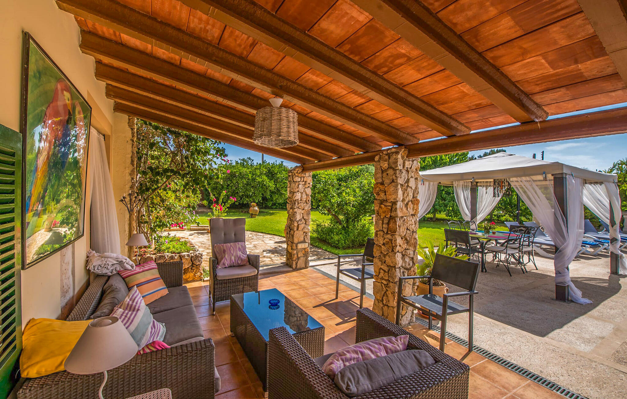 Vakantiehuis met privé zwembad in Comuna de Can Rius-  Muro (Spanje) voor 6 personen