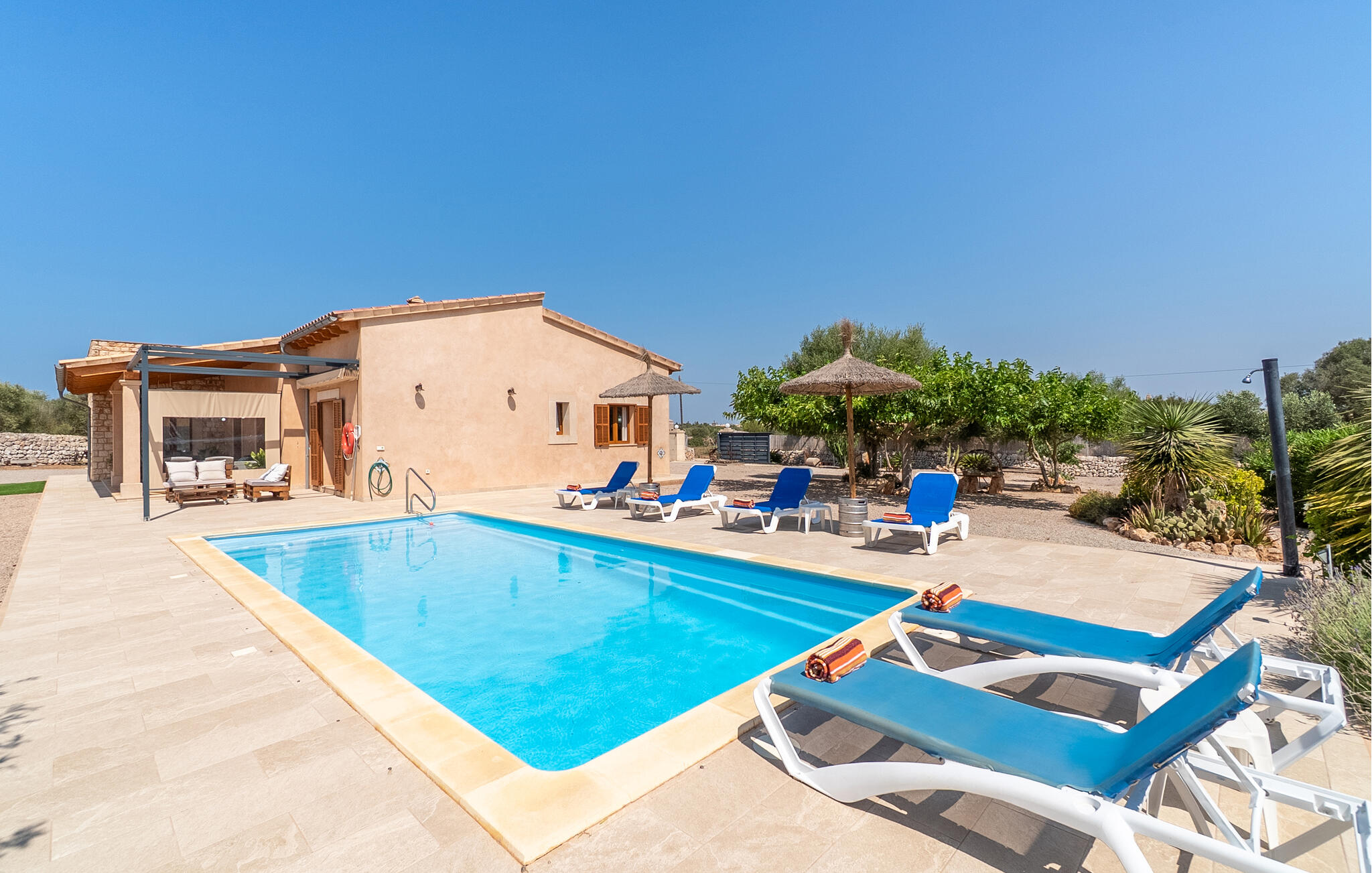 Vakantiehuis met privé zwembad in Casa Maria-  Ses Salines (Spanje) voor 6 personen