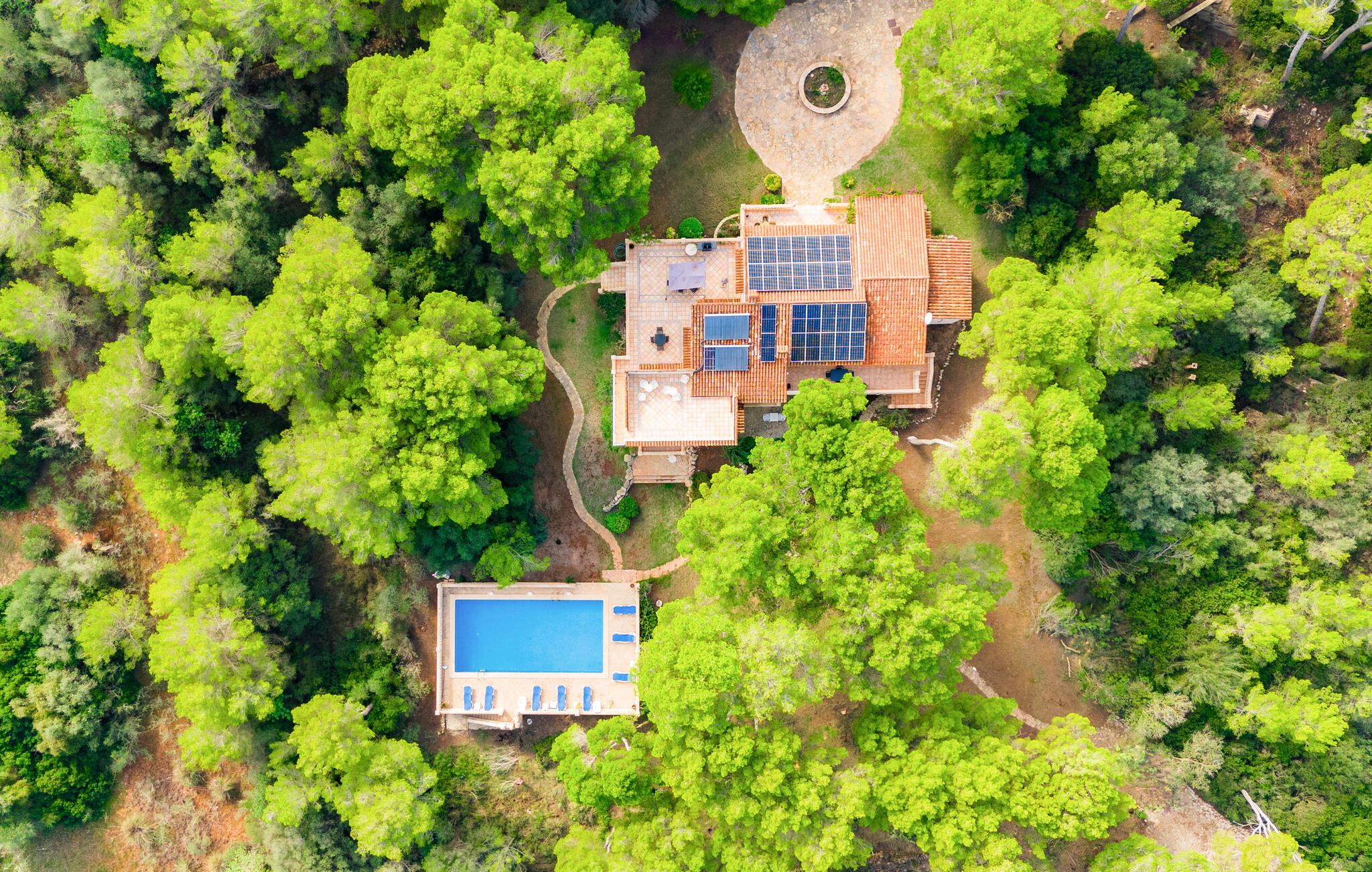 Vakantiehuis met privé zwembad in Cala Ratjada (Spanje) voor 6 personen