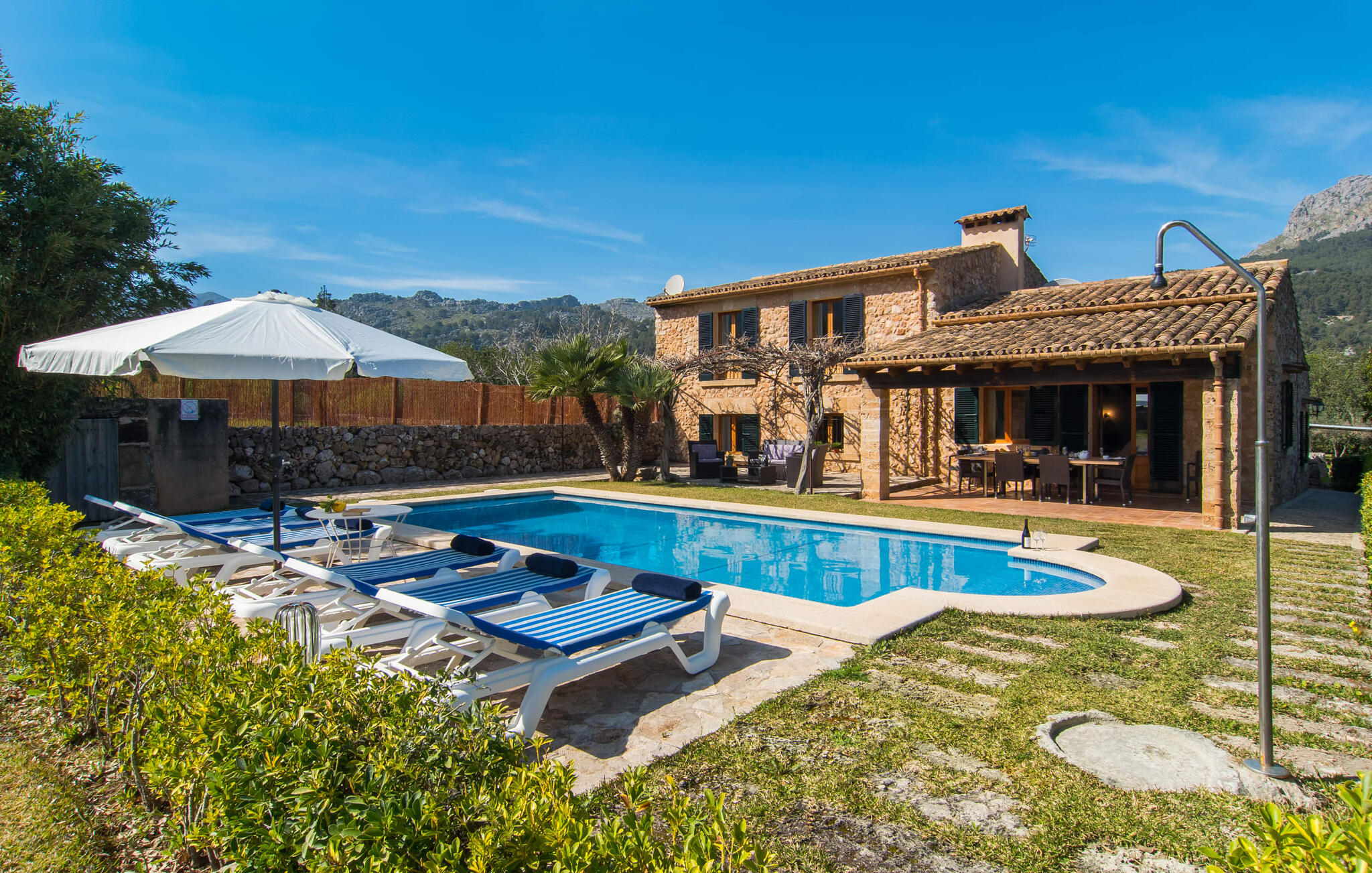 Vakantiehuis met privé zwembad in Can Peric-  Pollenca (Spanje) voor 8 personen