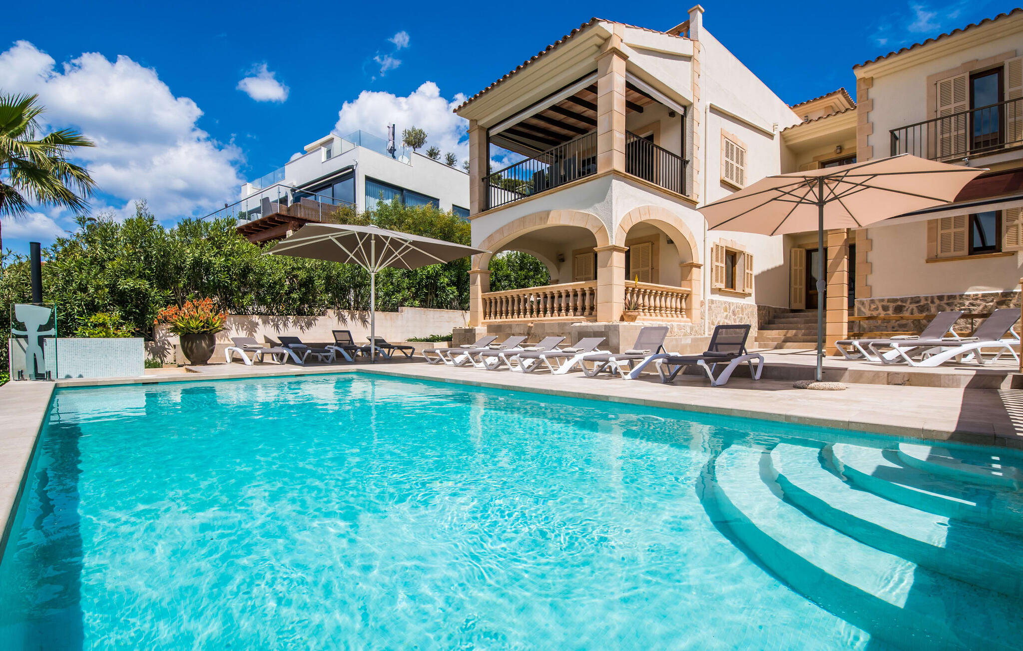 Vakantiehuis met privé zwembad in Xapala-  Cala Ratjada (Spanje) voor 8 personen