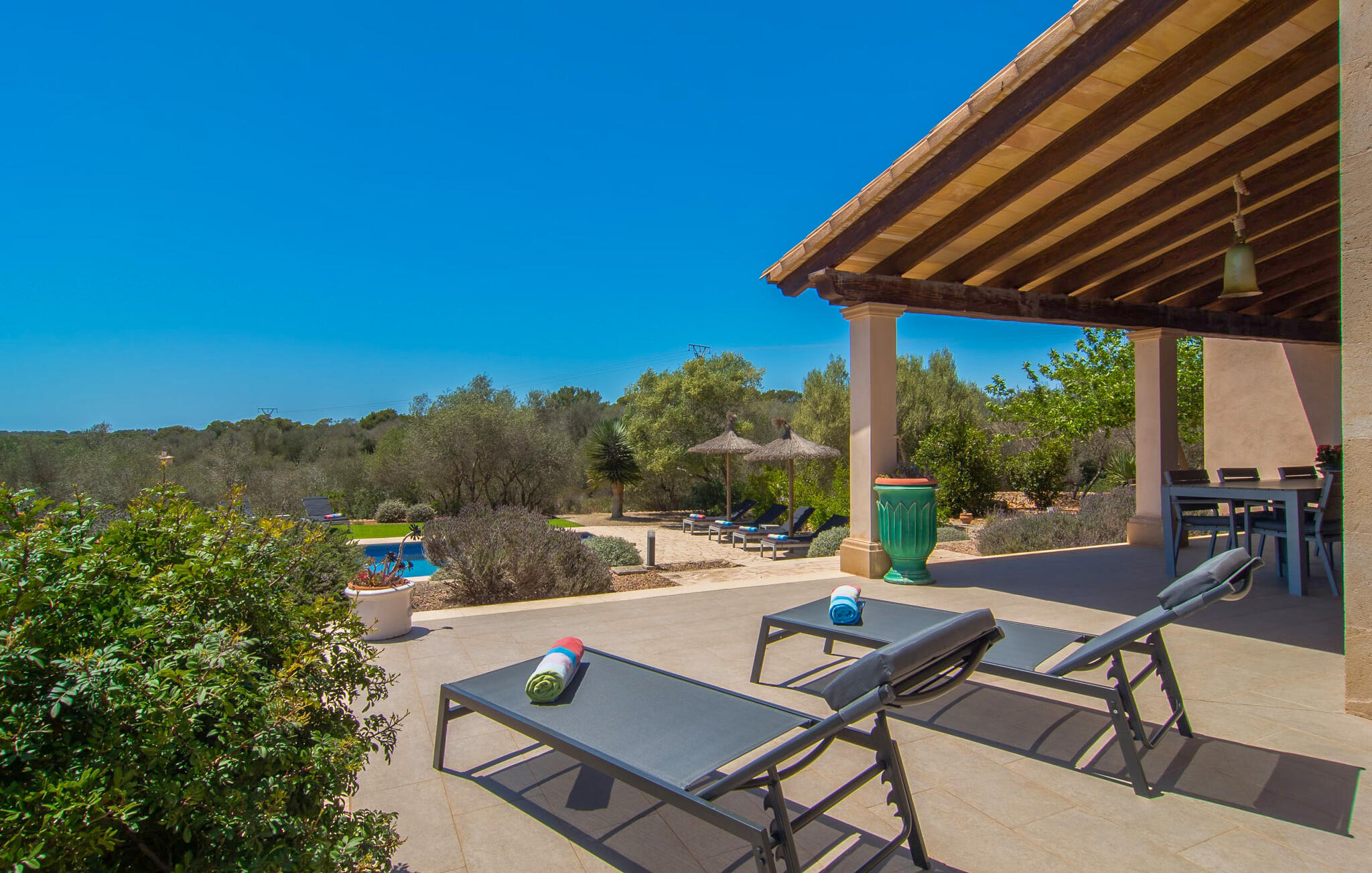 Vakantiehuis met privé zwembad in Sa Pleta Petita-  Ses Salines (Spanje) voor 8 personen