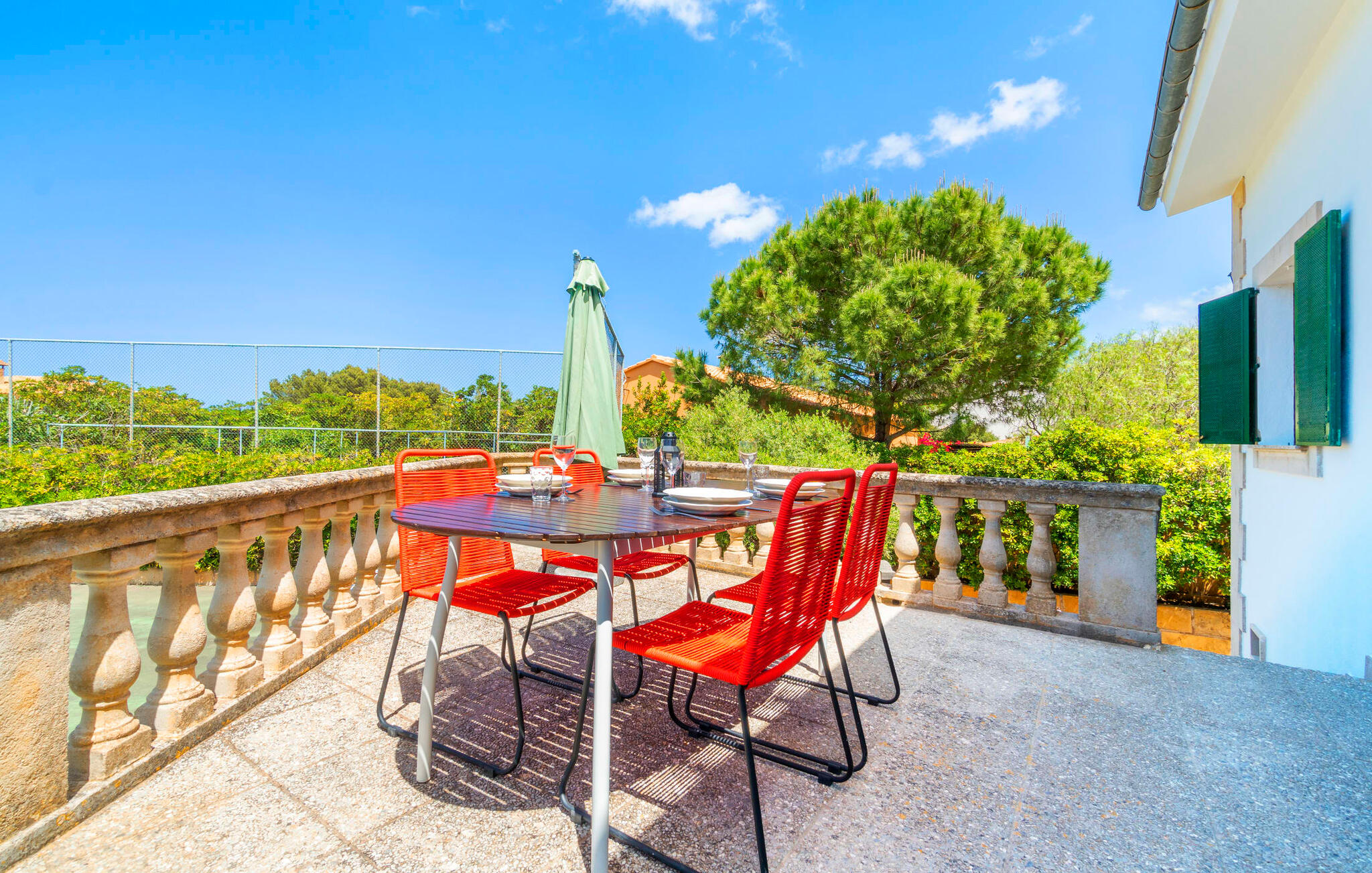 Vakantiehuis met privé zwembad in Es Ferrutx-  Colonia de Sant Pere (Spanje) voor 8 personen