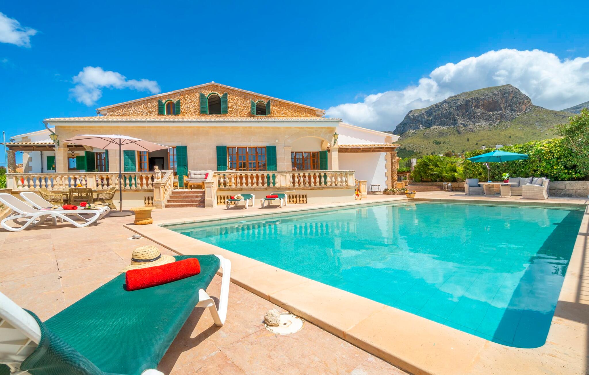 Vakantiehuis met privé zwembad in Es Ferrutx-  Colonia de Sant Pere (Spanje) voor 8 personen