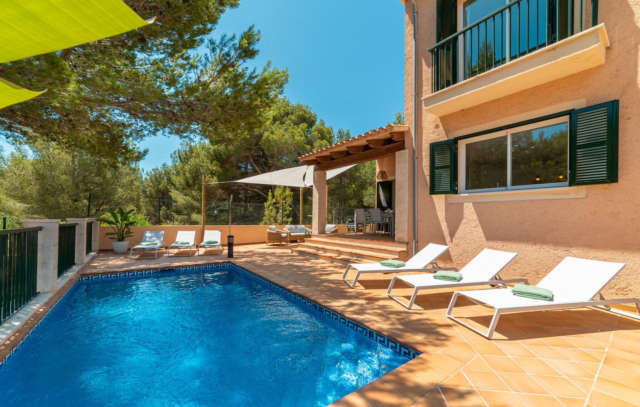 Vakantiehuis met privé zwembad in Cala Mesquida-  Cala Mesquida (Spanje) voor 6 personen