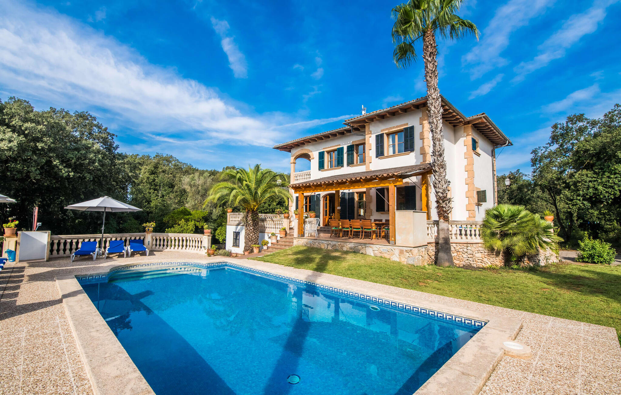 Vakantiehuis met privé zwembad in Sa Font d%$&Alt-  Arta (Spanje) voor 10 personen