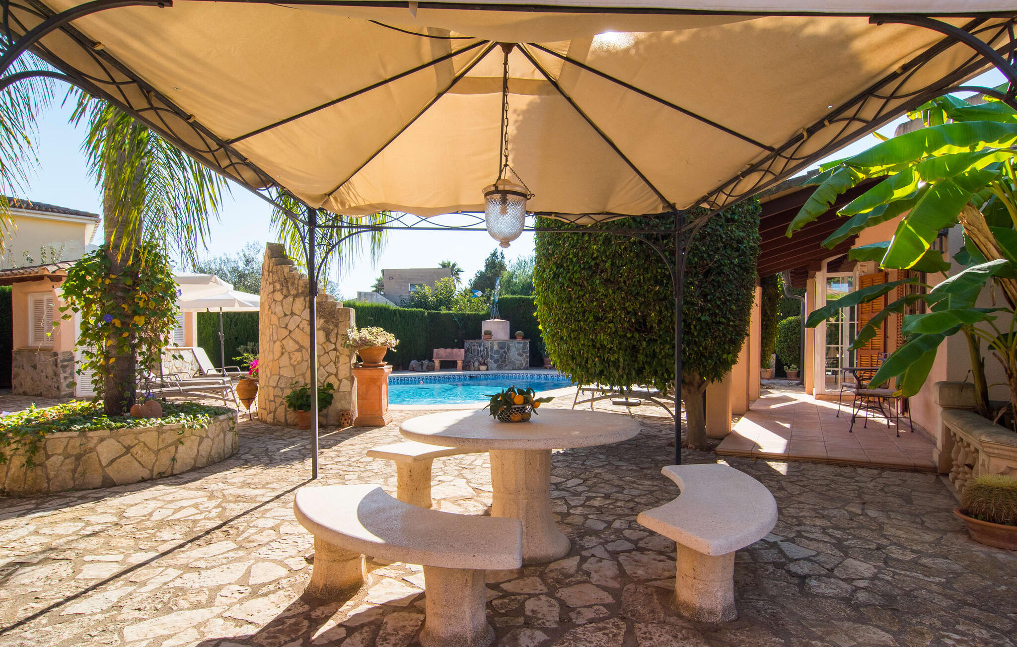 Vakantiehuis met privé zwembad in Casa Romantica de Sa Coma-  Sa Coma (Spanje) voor 9 personen