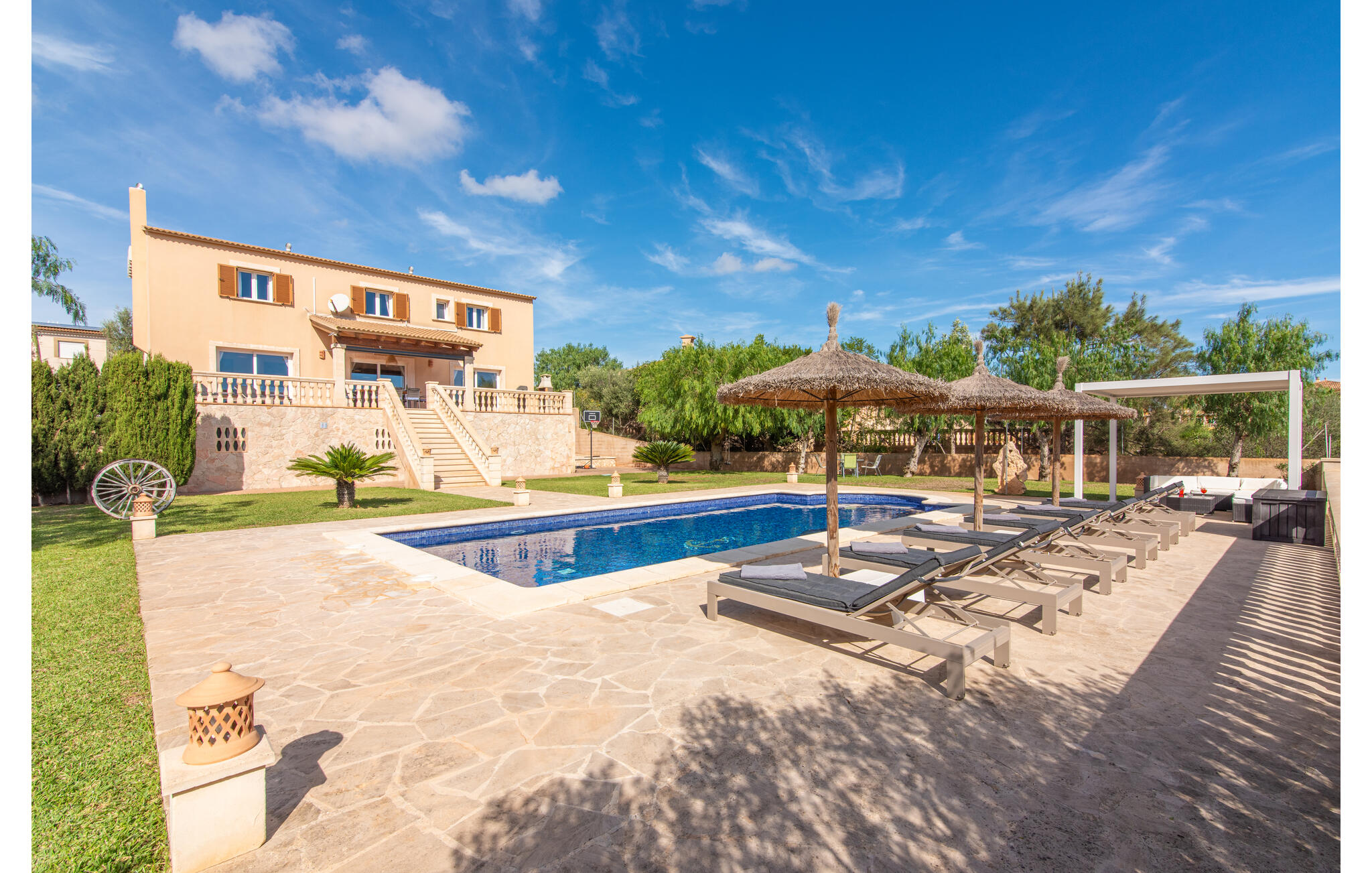 Vakantiehuis met privé zwembad in Dues Illes-  Portocolom (Spanje) voor 8 personen