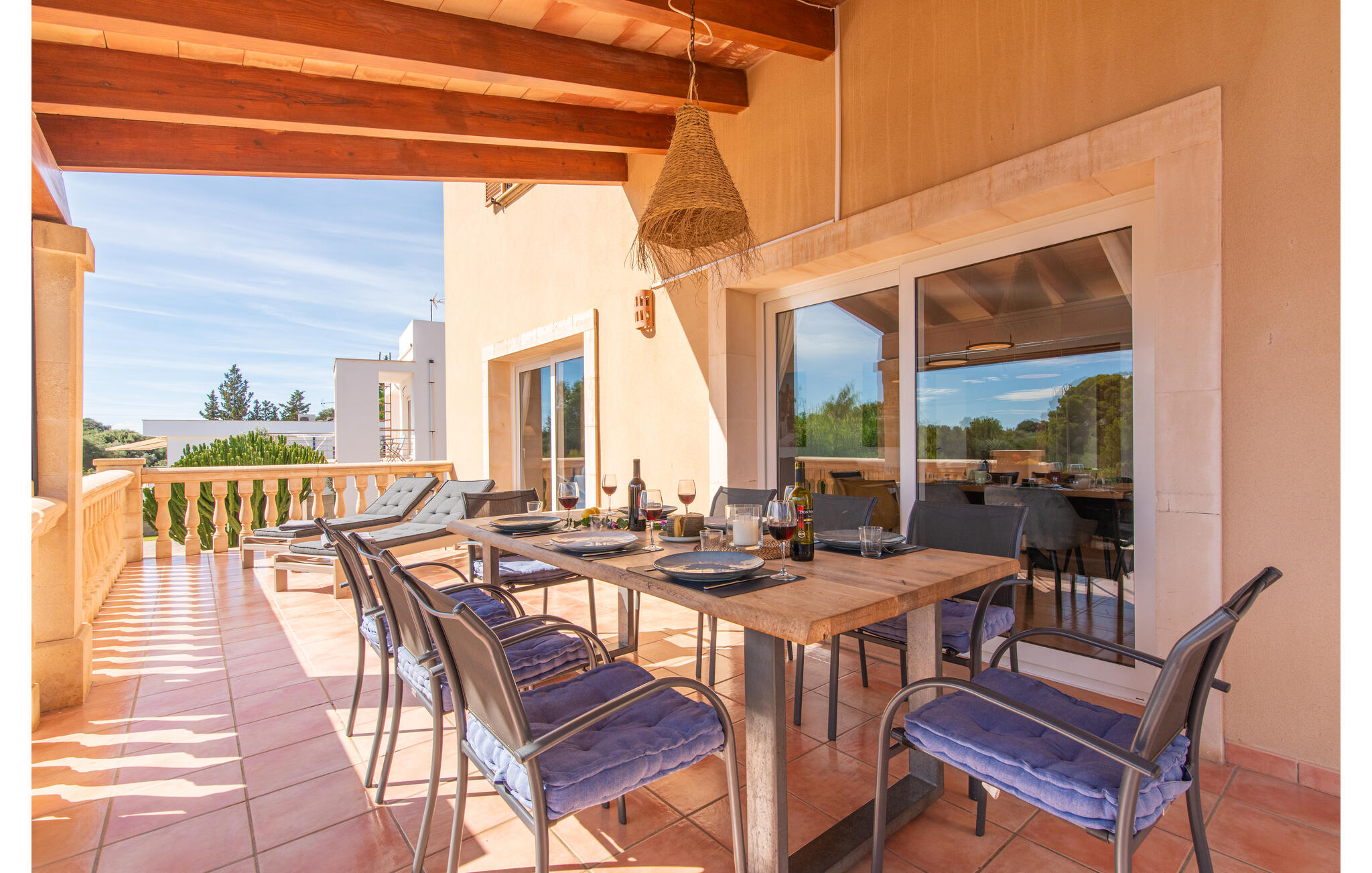 Vakantiehuis met privé zwembad in Dues Illes-  Portocolom (Spanje) voor 8 personen