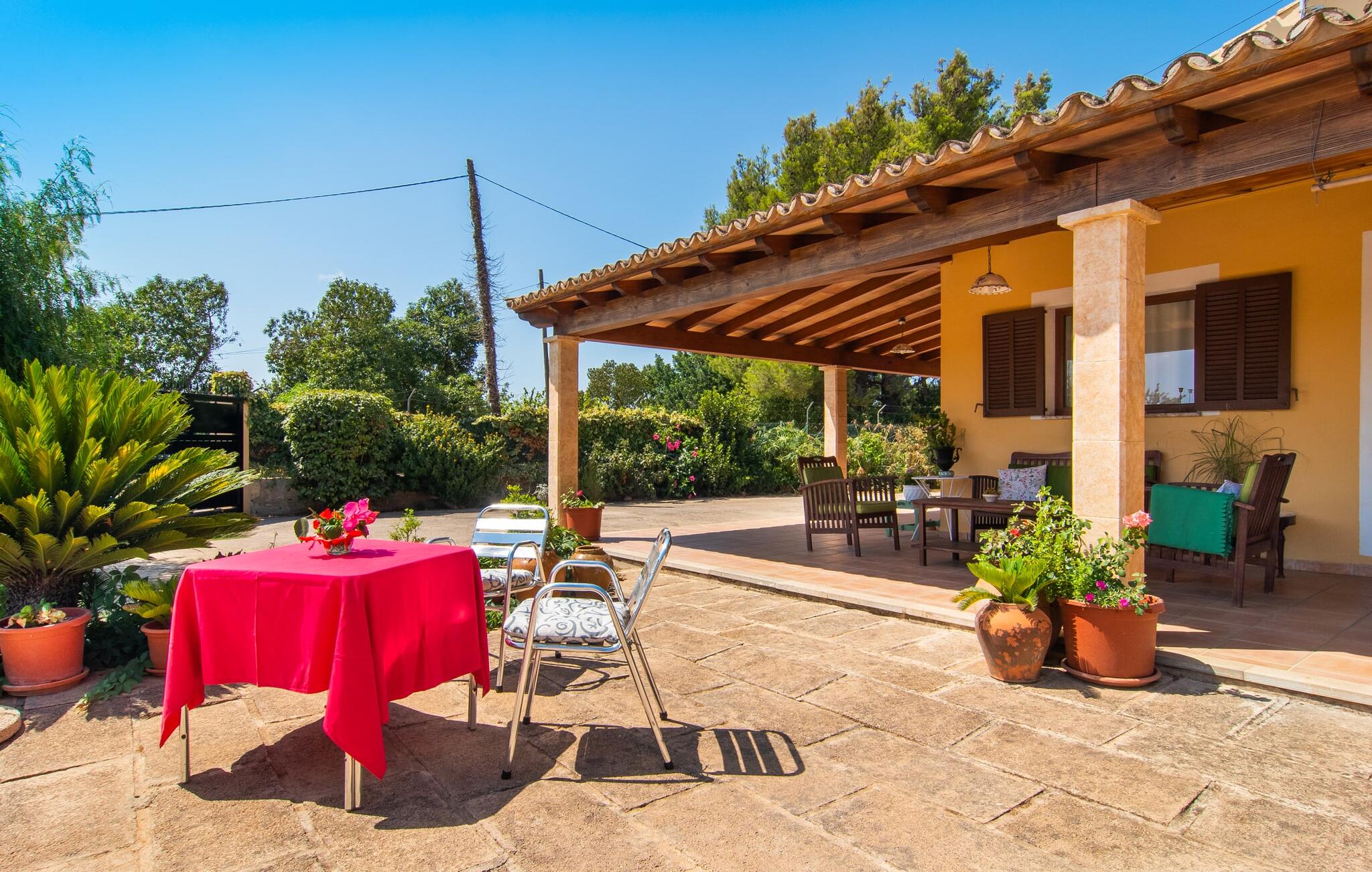 Vakantiehuis met privé zwembad in Son Coll-  Lloseta (Spanje) voor 5 personen