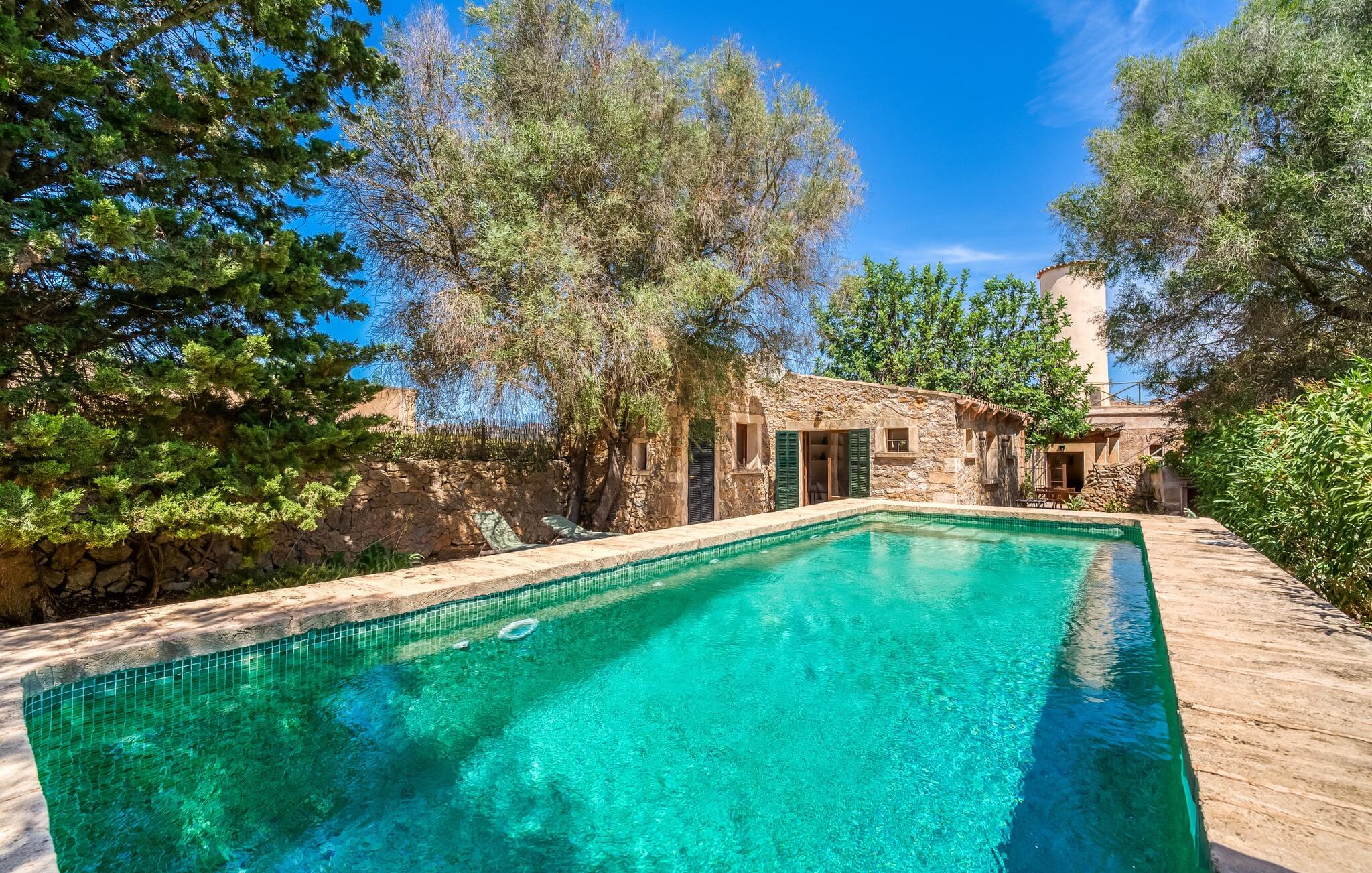 Vakantiehuis met privé zwembad in Moli den Guixo-  Arta (Spanje) voor 5 personen