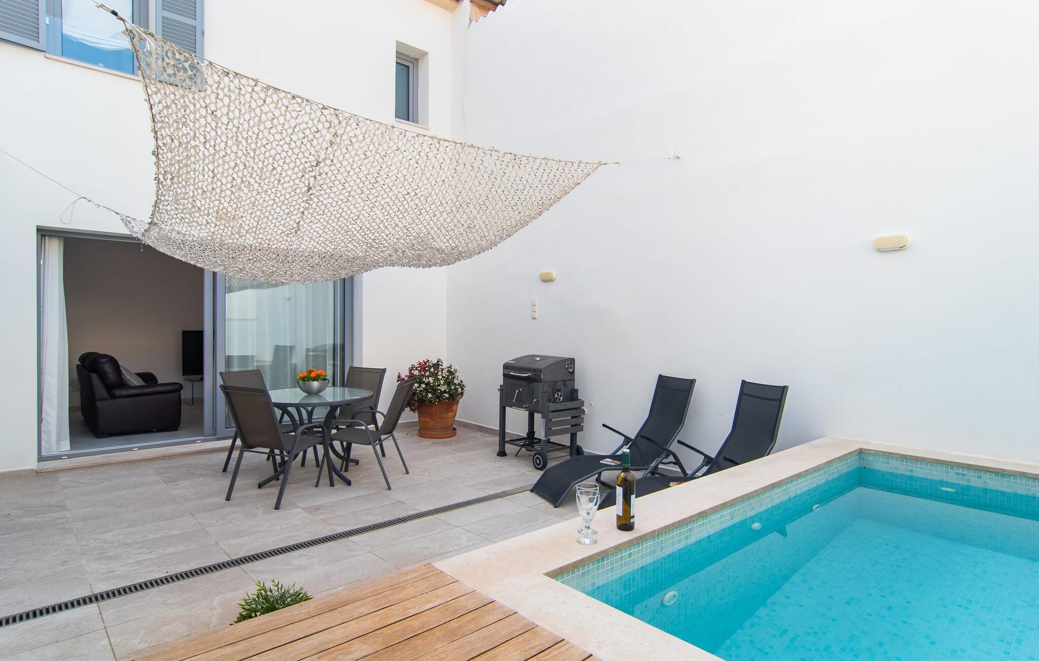 Vakantiehuis met privé zwembad in Petit Arta - Sa Botigueta-  Arta (Spanje) voor 6 personen