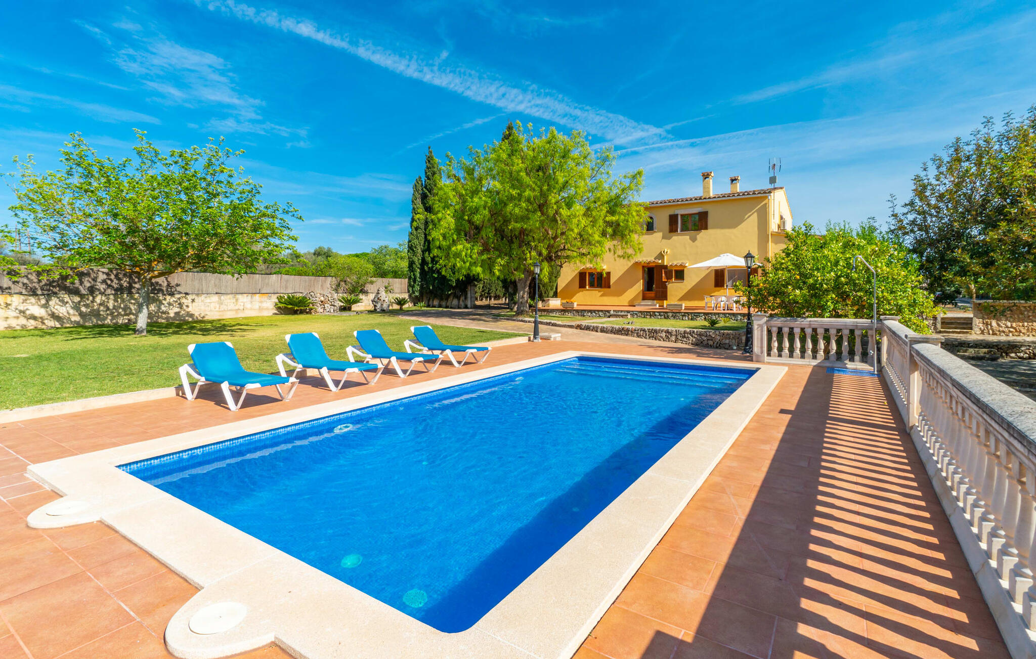 Vakantiehuis met privé zwembad in Sa Vileta-  Sencelles (Spanje) voor 8 personen