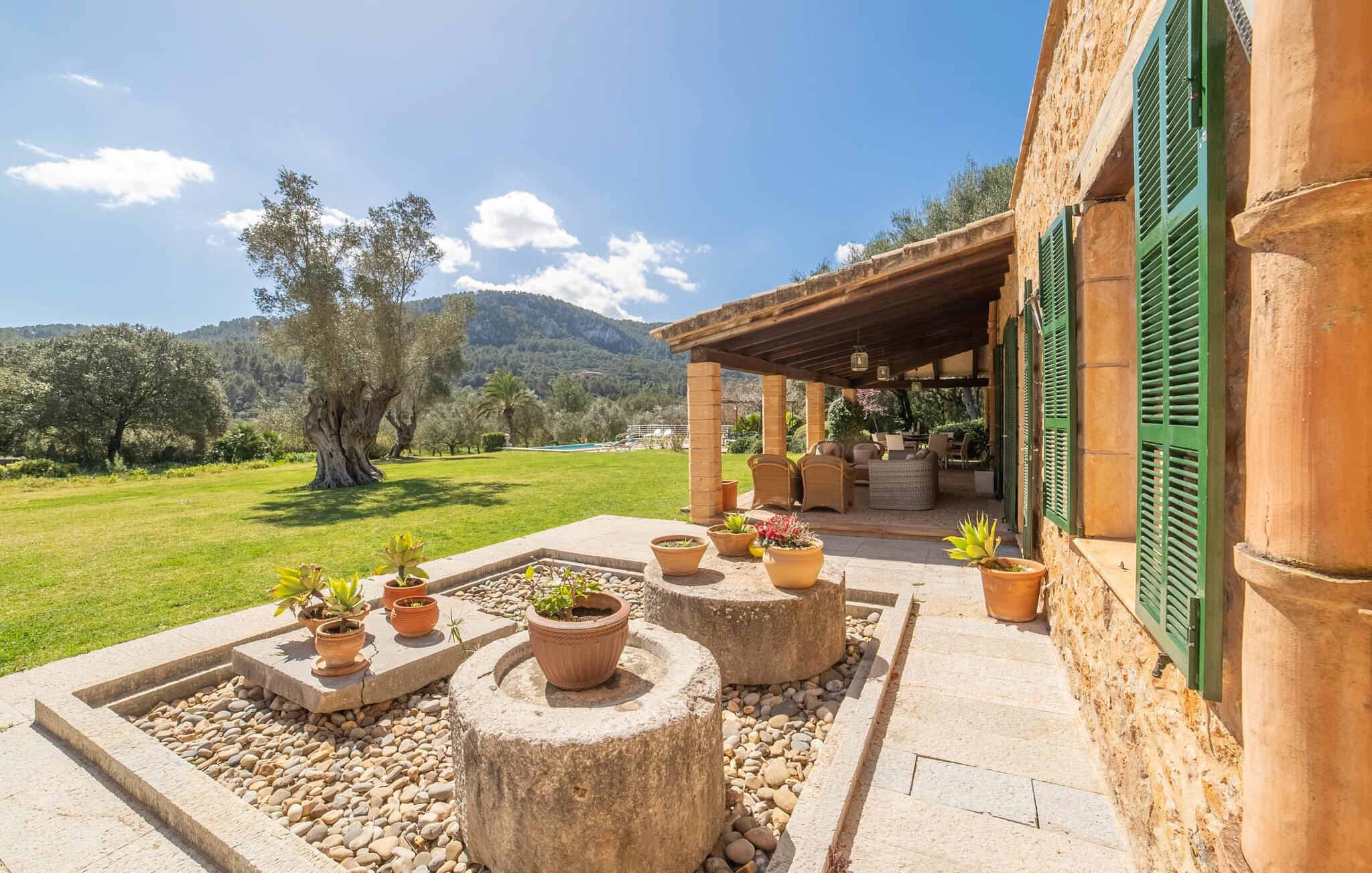 Vakantiehuis in Sa Tafona-  Esporles (Spanje) 1 hond is welkom