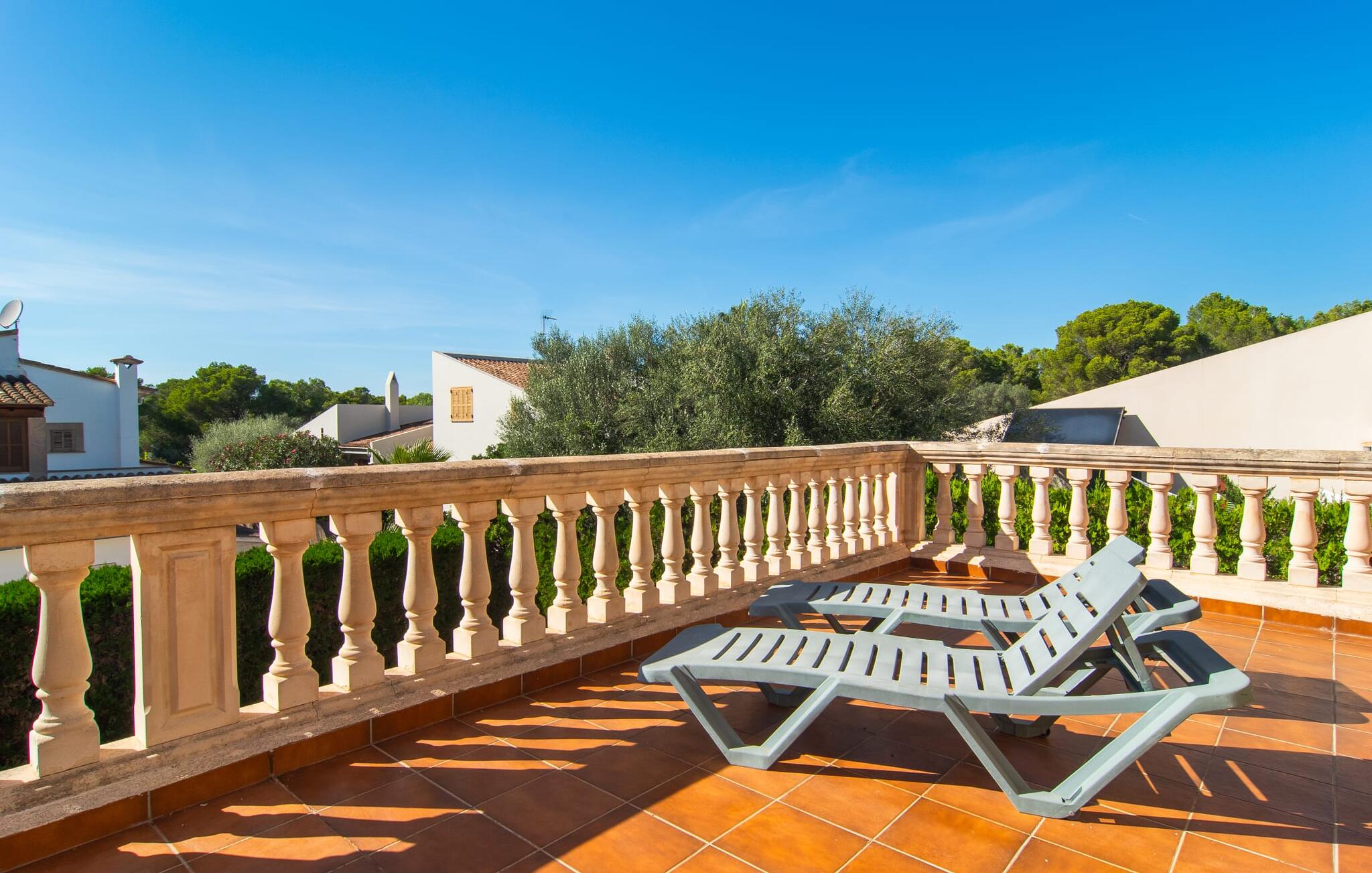 Vakantiehuis met privé zwembad in Paula-  Sa Rapita (Spanje) voor 8 personen