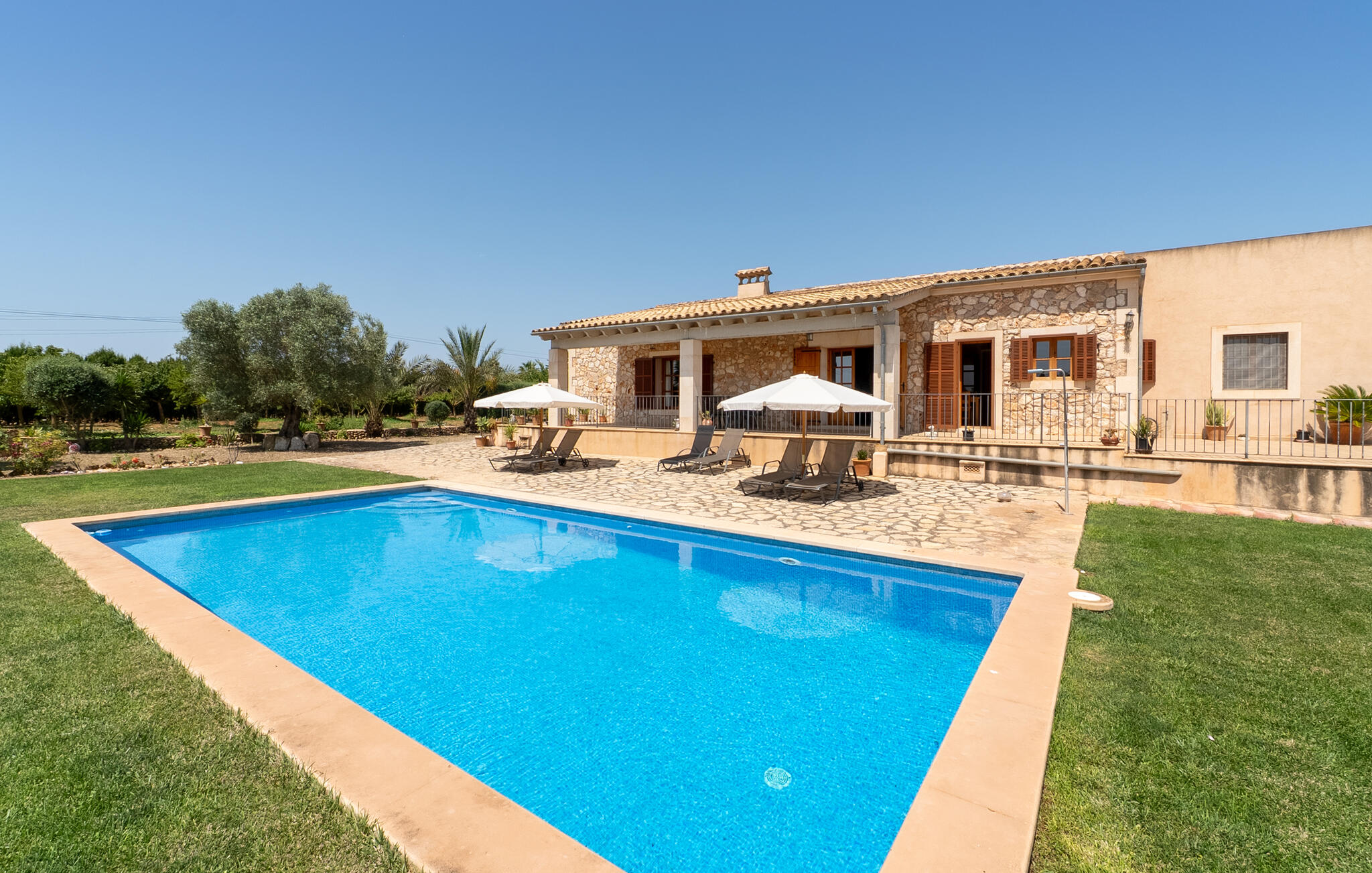 Vakantiehuis met privé zwembad in Felanitx (Spanje) voor 6 personen