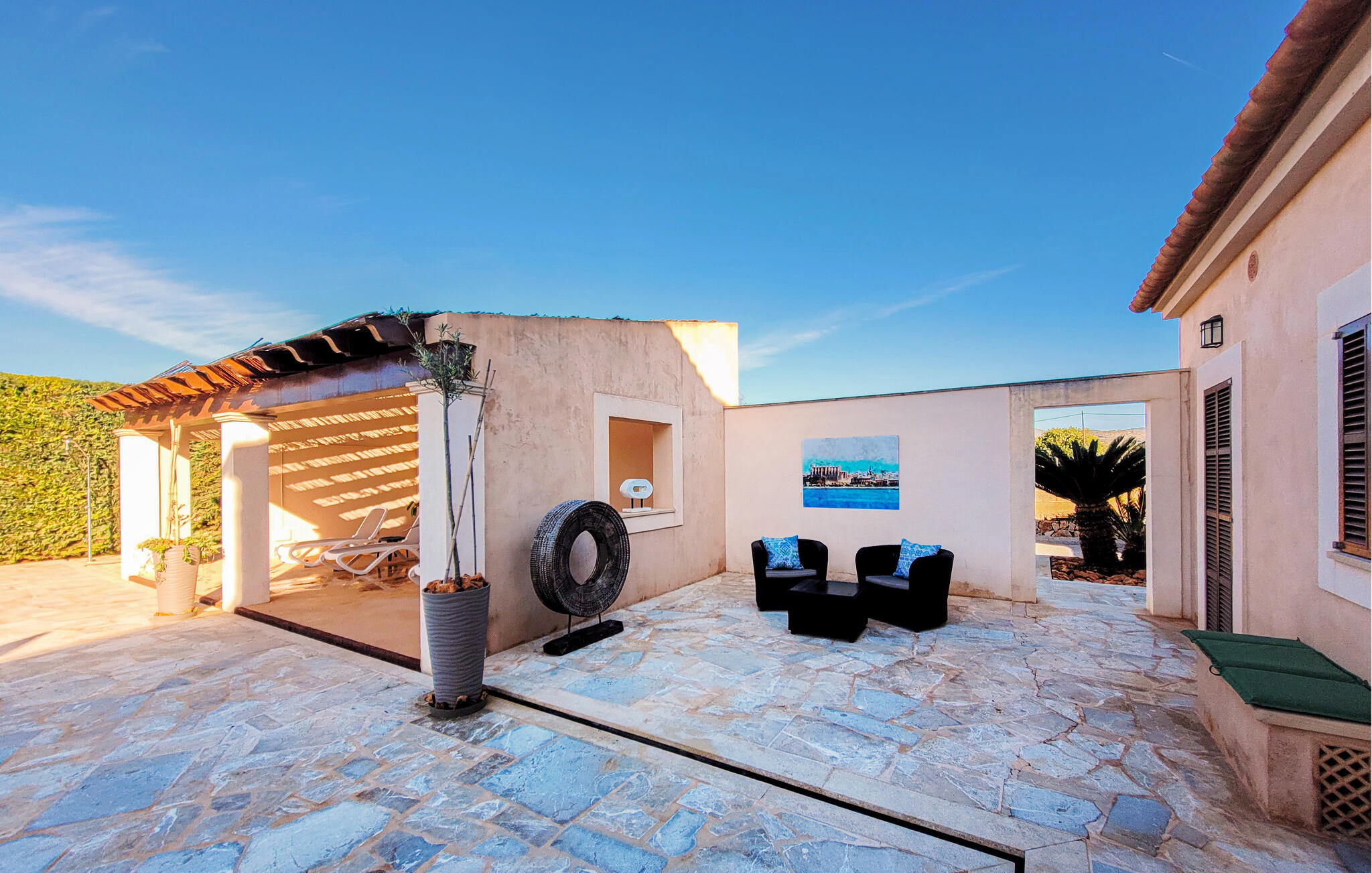 Vakantiehuis met privé zwembad in Cala d%$&Or (Spanje) voor 9 personen