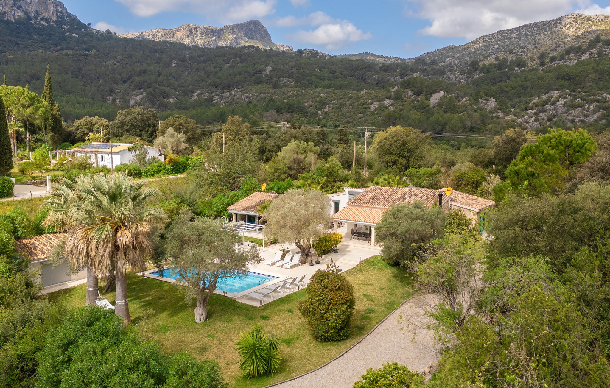 Vakantiehuis met privé zwembad in Pollensa (Spanje) voor 6 personen