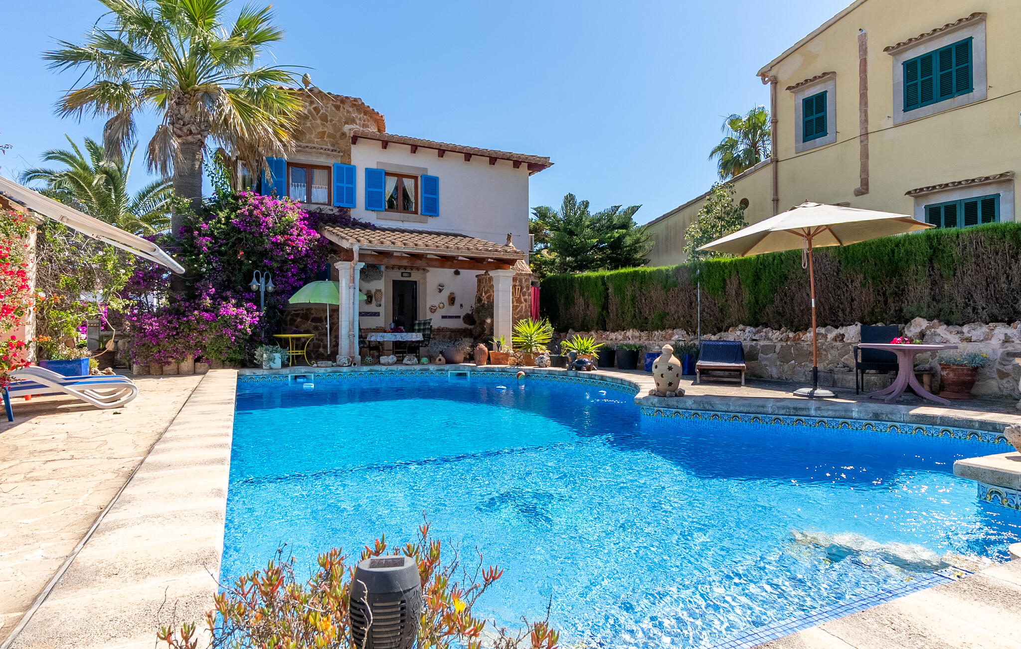 Vakantiehuis met privé zwembad in Cala Santanyí (Spanje) voor 2 personen