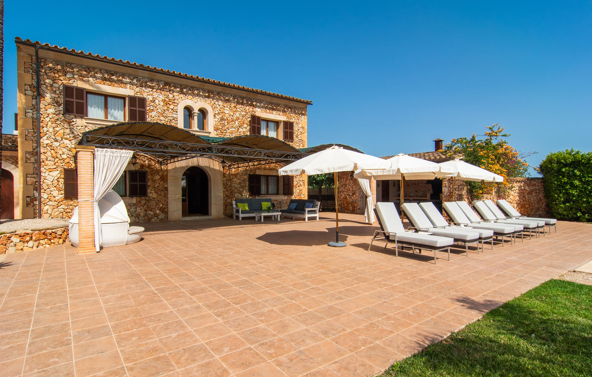 Vakantiehuis met privé zwembad in Campos (Spanje) voor 8 personen