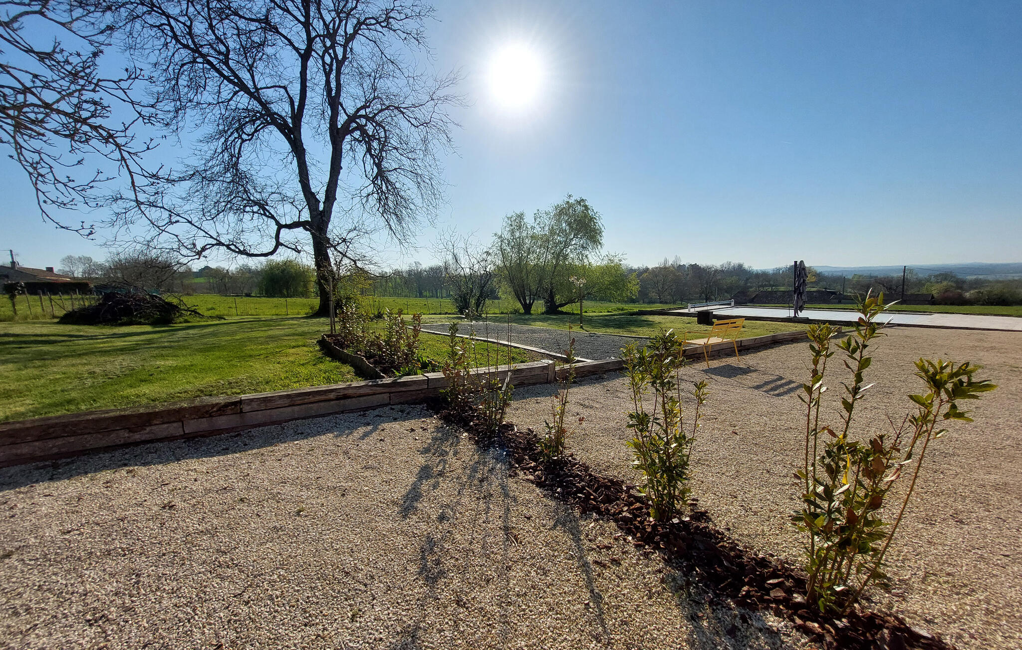 Ferienhaus in Saint-Aubin-de-Cadelech (Frankreich) und 1 Hund erlaubt