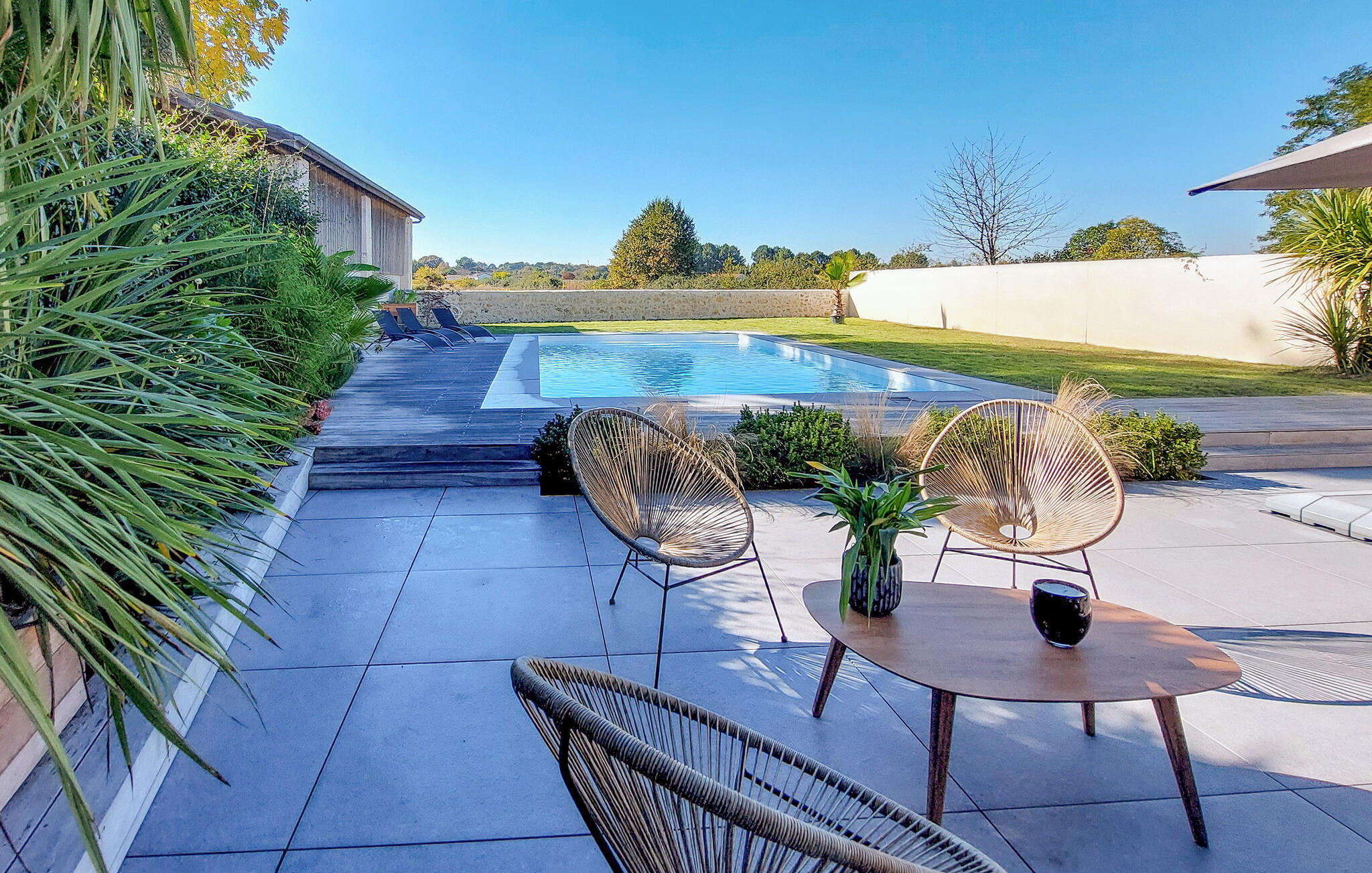 Vakantiehuis met privé zwembad in Moulis-en-Médoc (Frankrijk) voor 8 personen