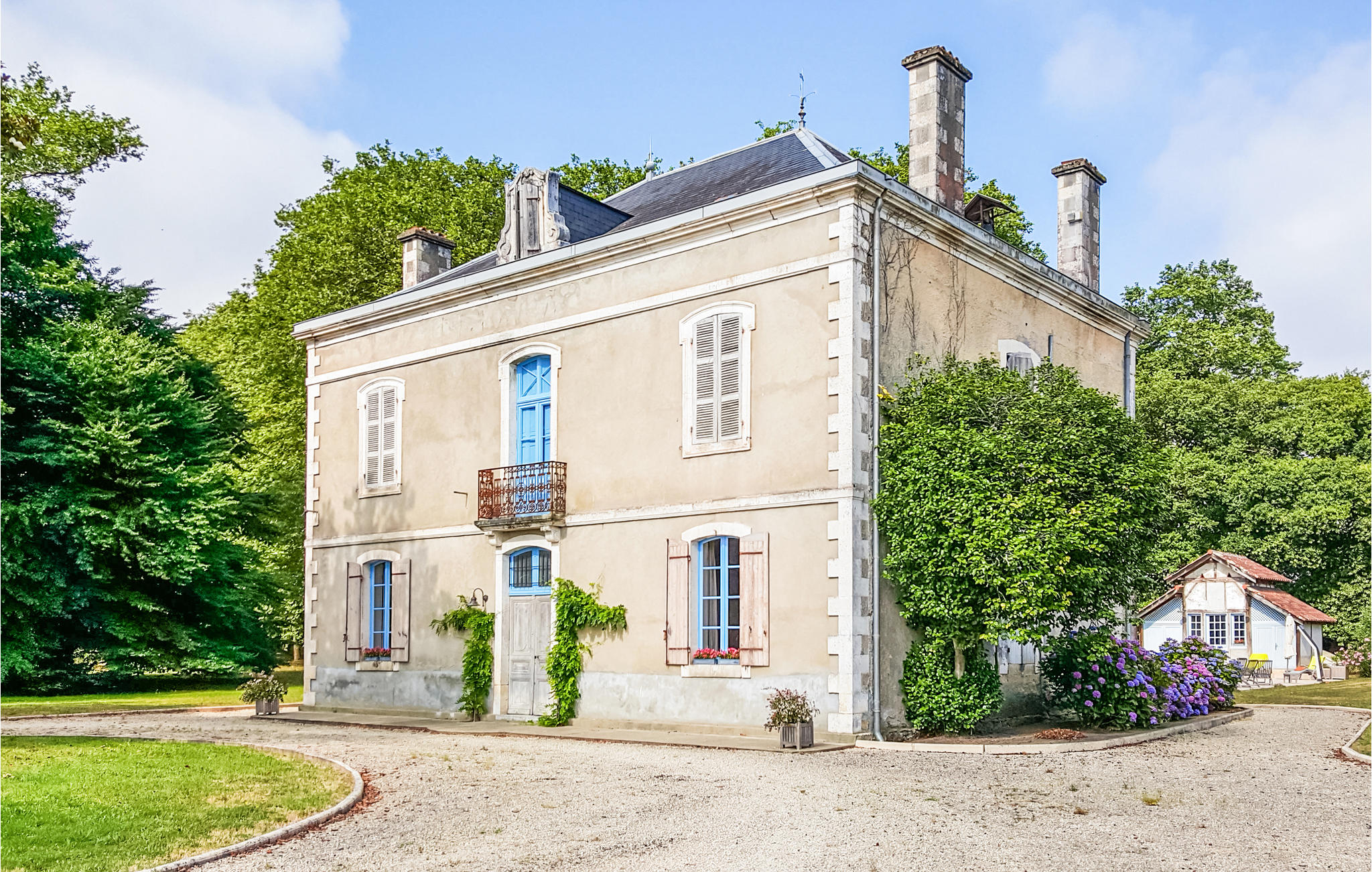 Vakantiehuis met privé zwembad in Beylongue (Frankrijk) voor 8 personen