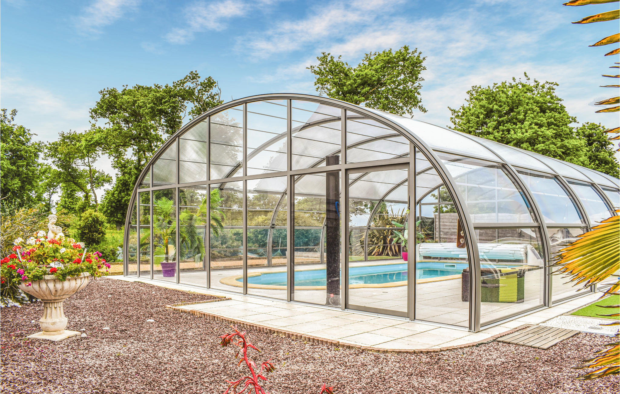 Vakantiehuis met privé zwembad in Pommeret (Frankrijk) voor 5 personen